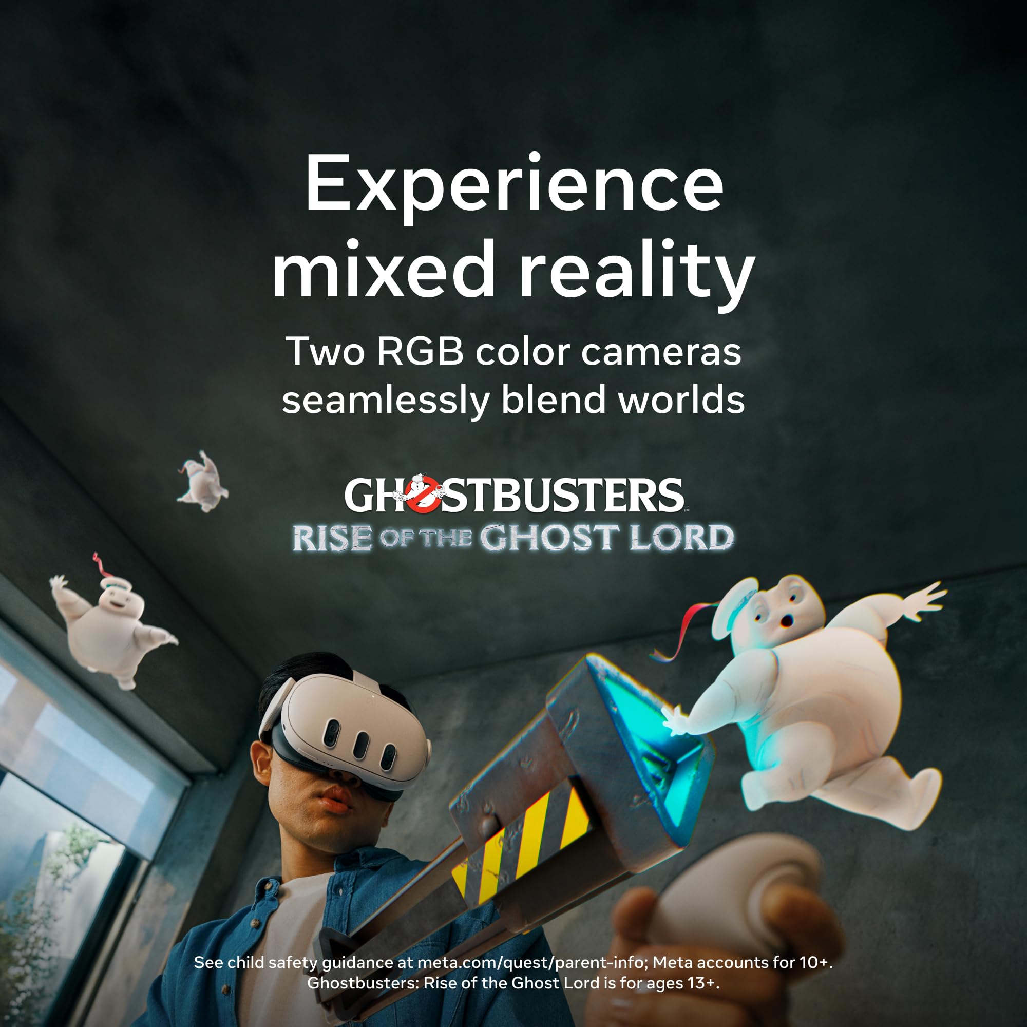Meta Quest 3 512GB — The Most Powerful Quest — Ultimate Mixed Reality Experiences — Get a 3-Month Trial of Meta Horizon+ Included: 512GB Headset + Controllers, Refreshed Packaging