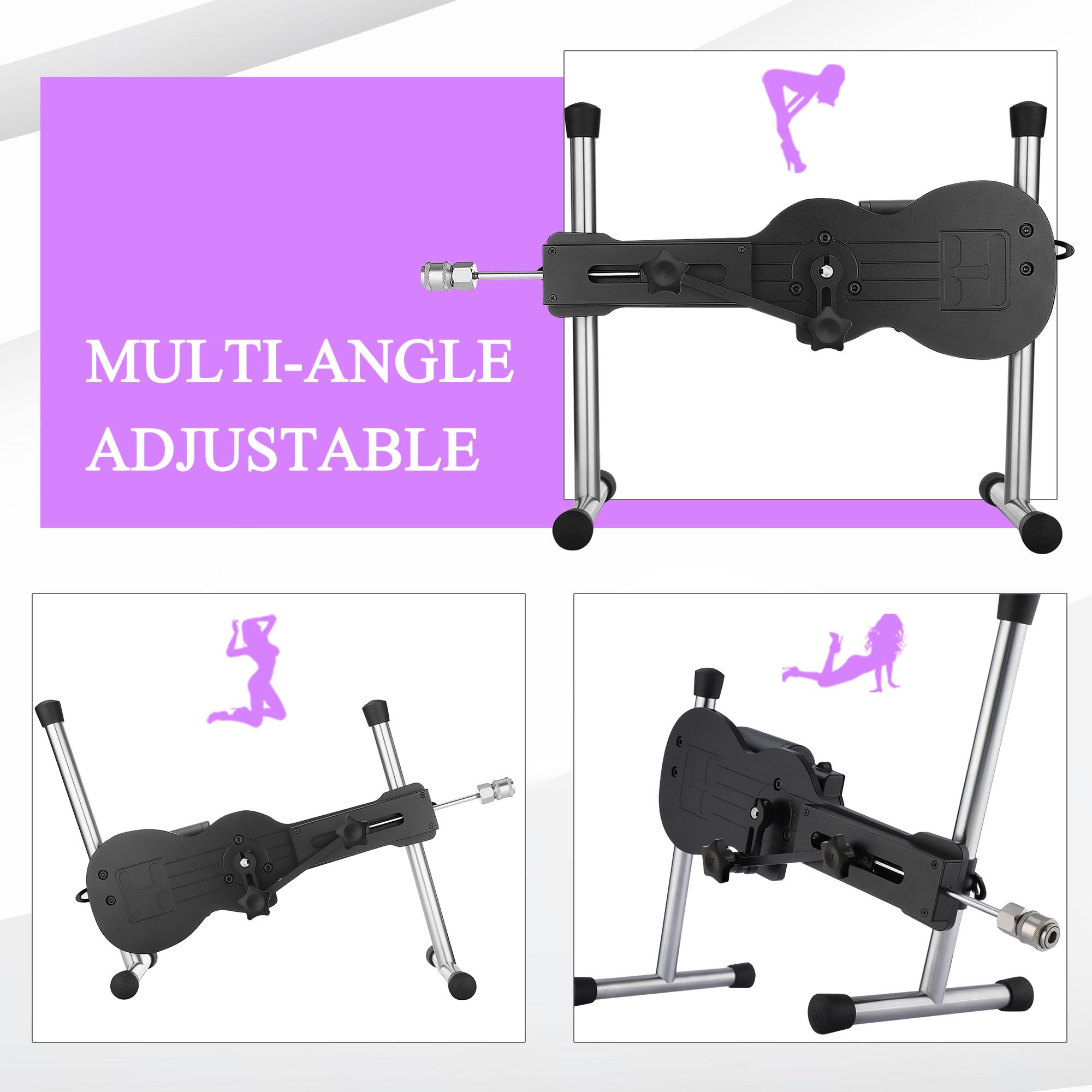 Hismith Premium 3.0 Pro, Sex Machine with KlicLok System, Wire and Intelligent APP Controlled Love Machine with Dildo,Purple: Mini Machine