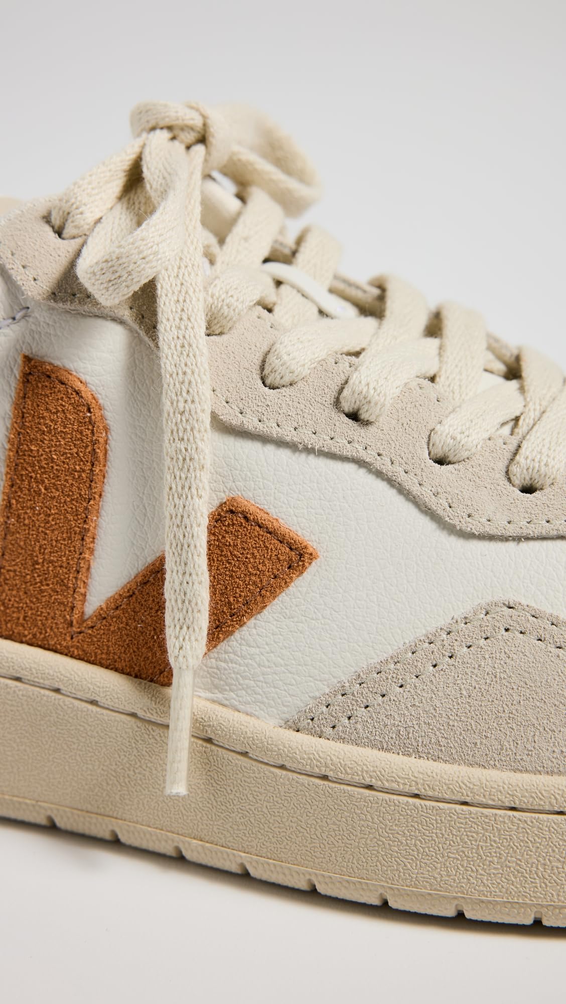 Veja Women's V-90 Sneakers: 7 Extra White Umber