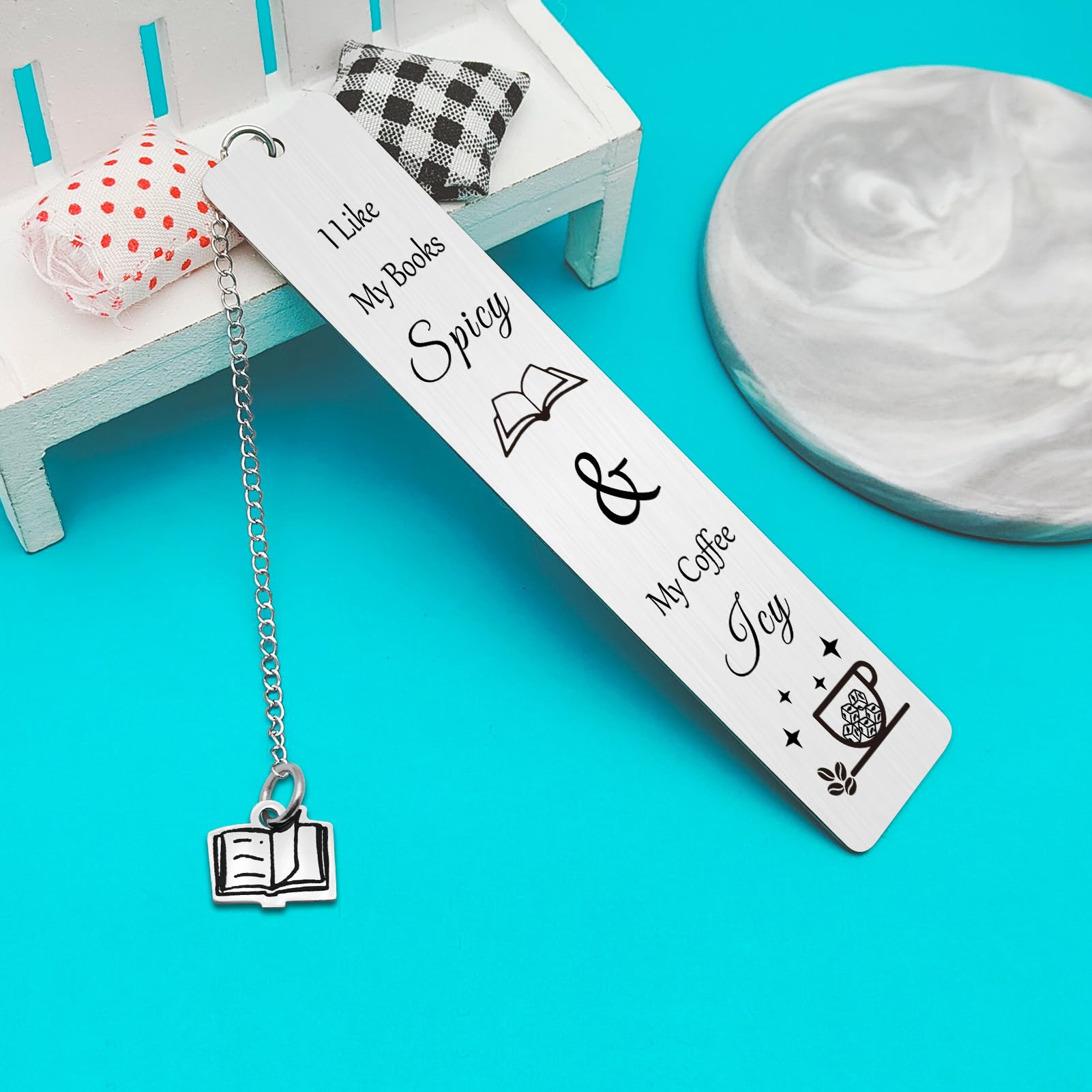 Spicy Bookmark Gifts for Reading Women Coffee Lovers Gift Ideas for Readers Book Marks for Book Lovers Bookish Librarian Book Club Gift Birthday Christmas Friendship Gifts for Women: Spicy Bookmark Gifts for Reading Women Coffee Lovers Gift Ideas for Readers Book Marks for Book Lovers Bookish Librarian Book Club Gift Birthday Christmas Friendship Gifts for Women