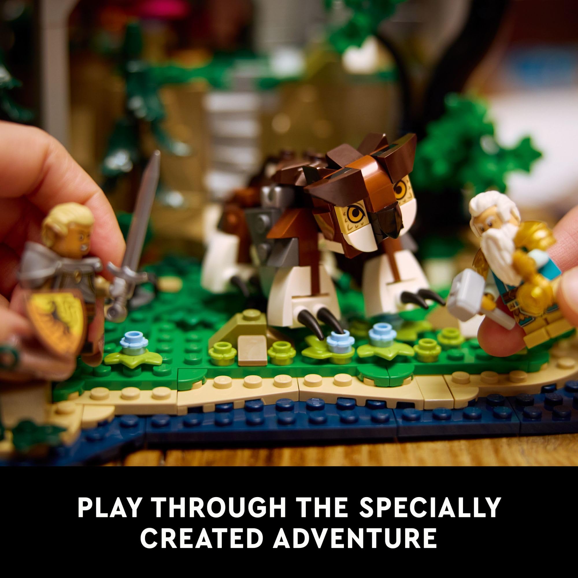 LEGO Ideas Dungeons & Dragons: Red Dragon’s Tale Building Set for Adults, Dungeons and Dragons Gift Idea, Fantasy Model for Build and Display, Created in Collaboration with Wizards of the Coast, 21348