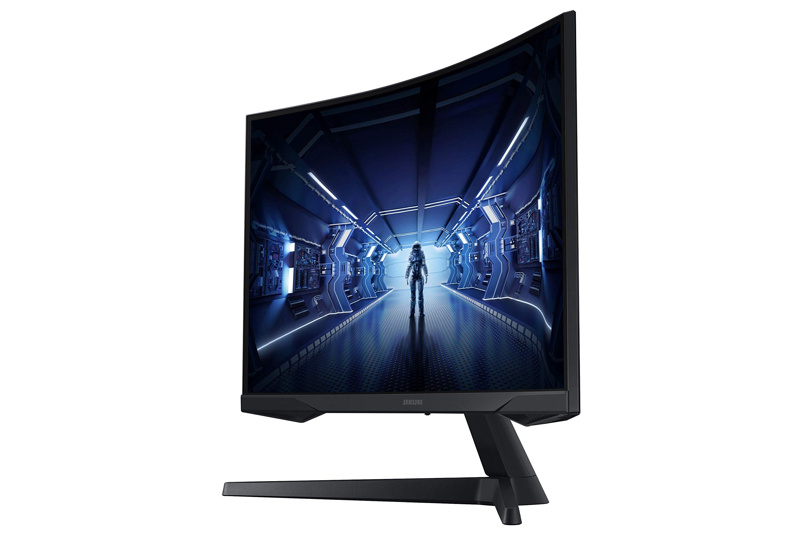 Samsung Odyssey G5 34' Ultra-Wide Gaming Monitor LC34G55TWWNXZA 1000R Curved Screen, 165Hz, 1ms, FreeSync Premium, Large Display, Eye Comfort, Multiple Ports, WQHD, 2020, Black: 34-inch Curved WQHD Resolution