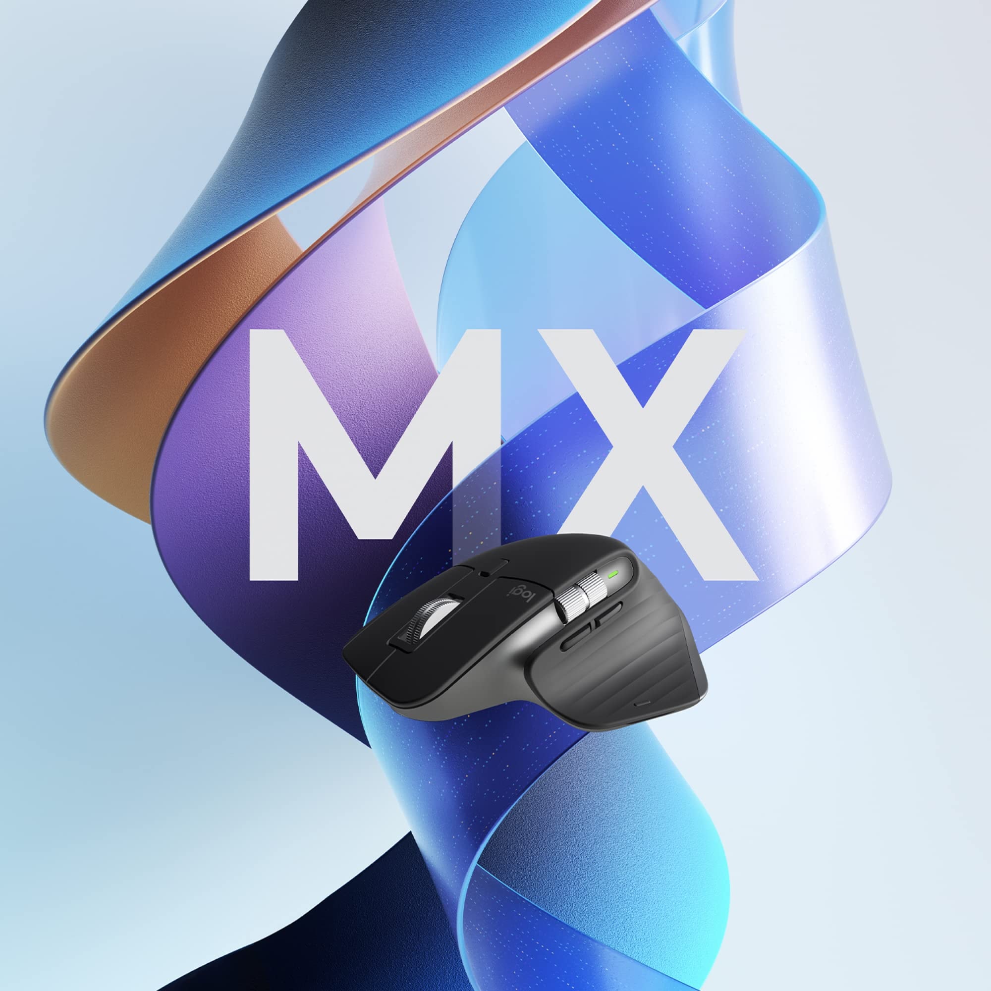 Logitech MX Master 3S - Wireless Performance Mouse with Ultra-fast Scrolling, Ergo, 8K DPI, Track on Glass, Quiet Clicks, USB-C, Bluetooth, Windows, Linux, Chrome - - Image 8