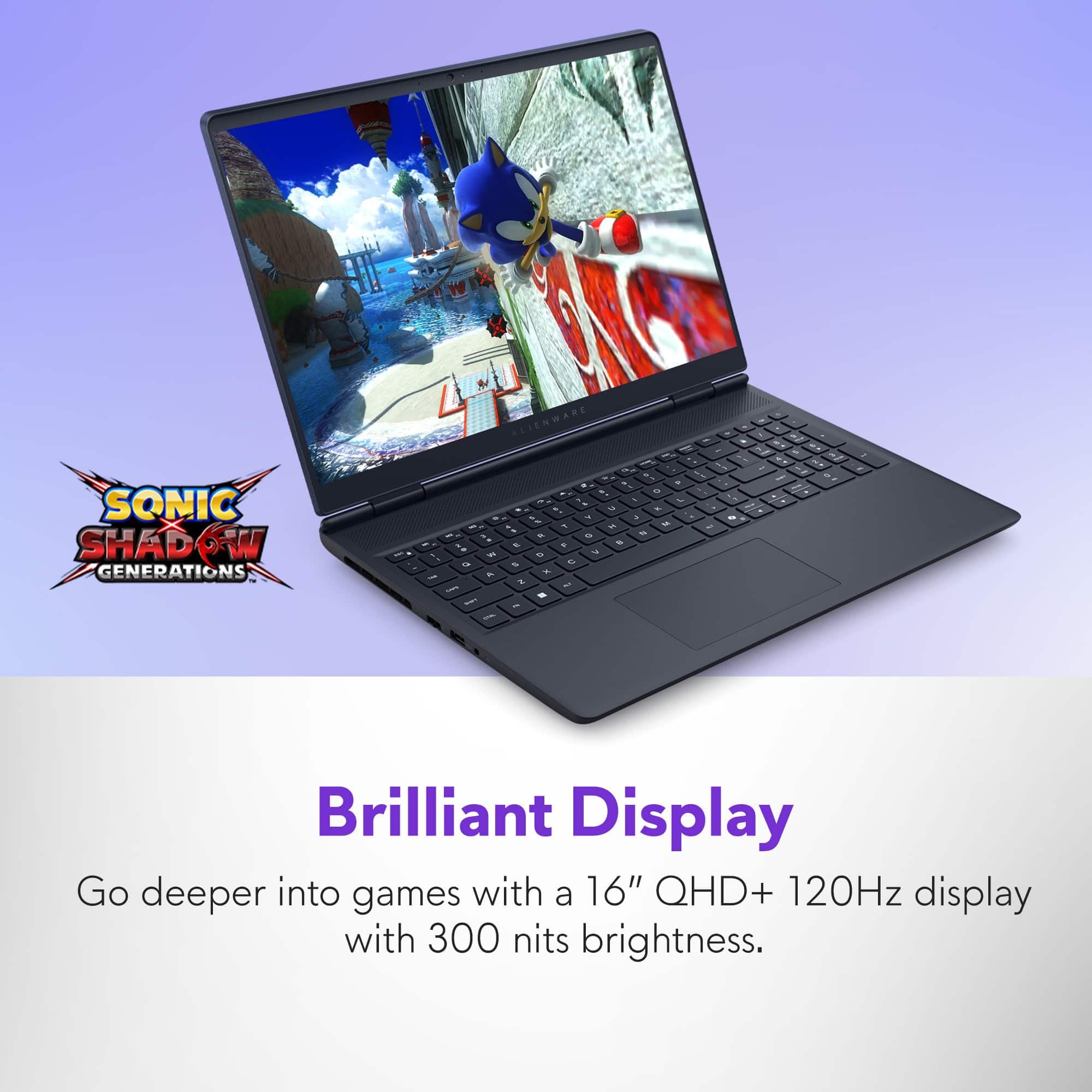 2025 Alienware 16 Aurora Gaming Laptop (16" QHD+ 120Hz, Intel 10-Core 7 240H (> i7-13620H), 64GB DDR5, 2TB SSD, NVIDIA GeForce RTX 5060 8GB), Backlit Keyboard, Wi-Fi 7, Ethernet, Webcam, Win 11 Home