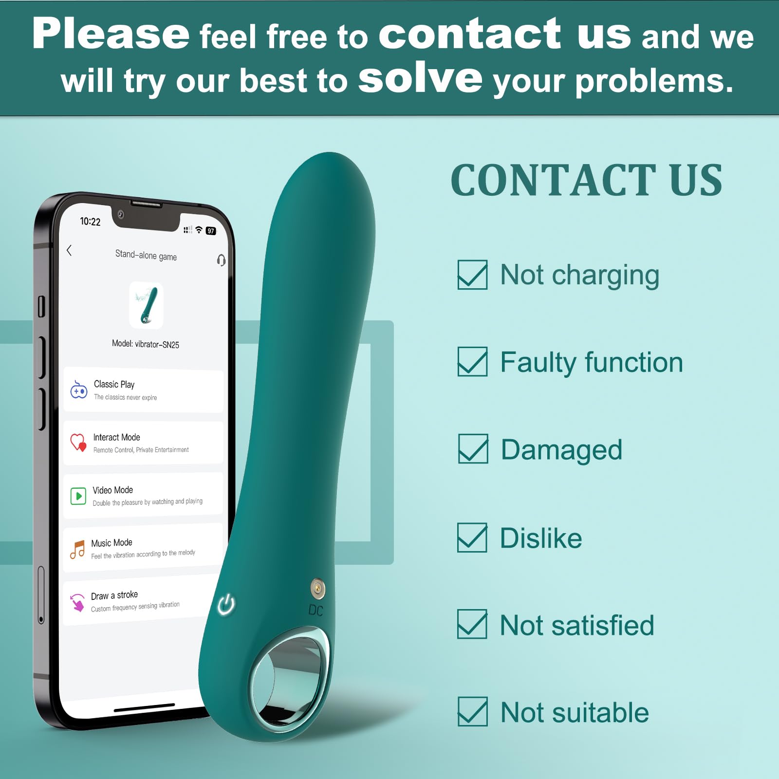 Tuitionua Adult Sex Toys Dildo - APP Control G Spot Dildos Vibrator for Woman, Clitoral Stimulator with 10 Vibration Modes, Adult Toys for Women and Couples(APP Pink): Green-APP