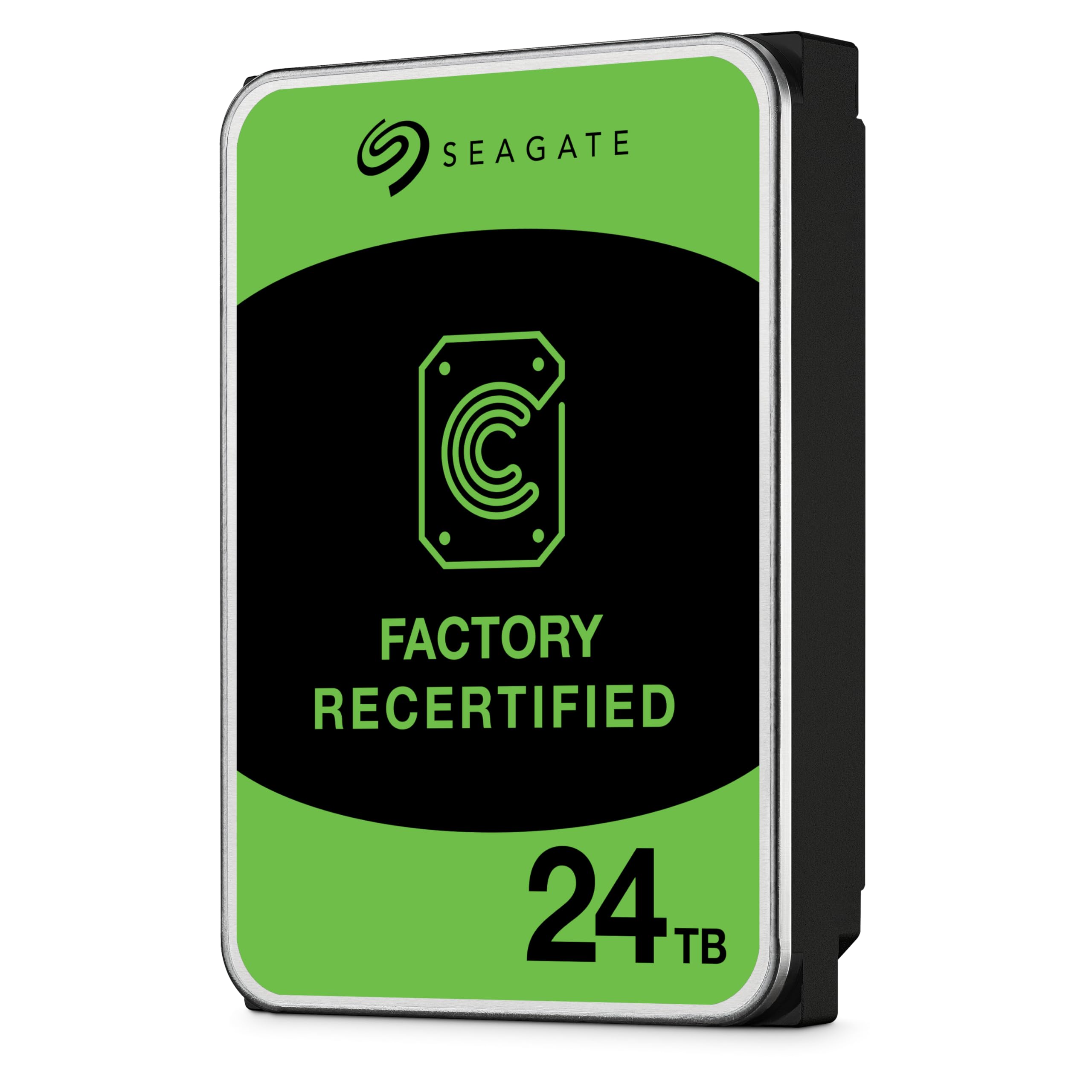 Seagate Exos ST24000NM000C 24TB 7.2K RPM SATA 6Gb/s 512e 3.5in Enterprise Hard Drive (Renewed)