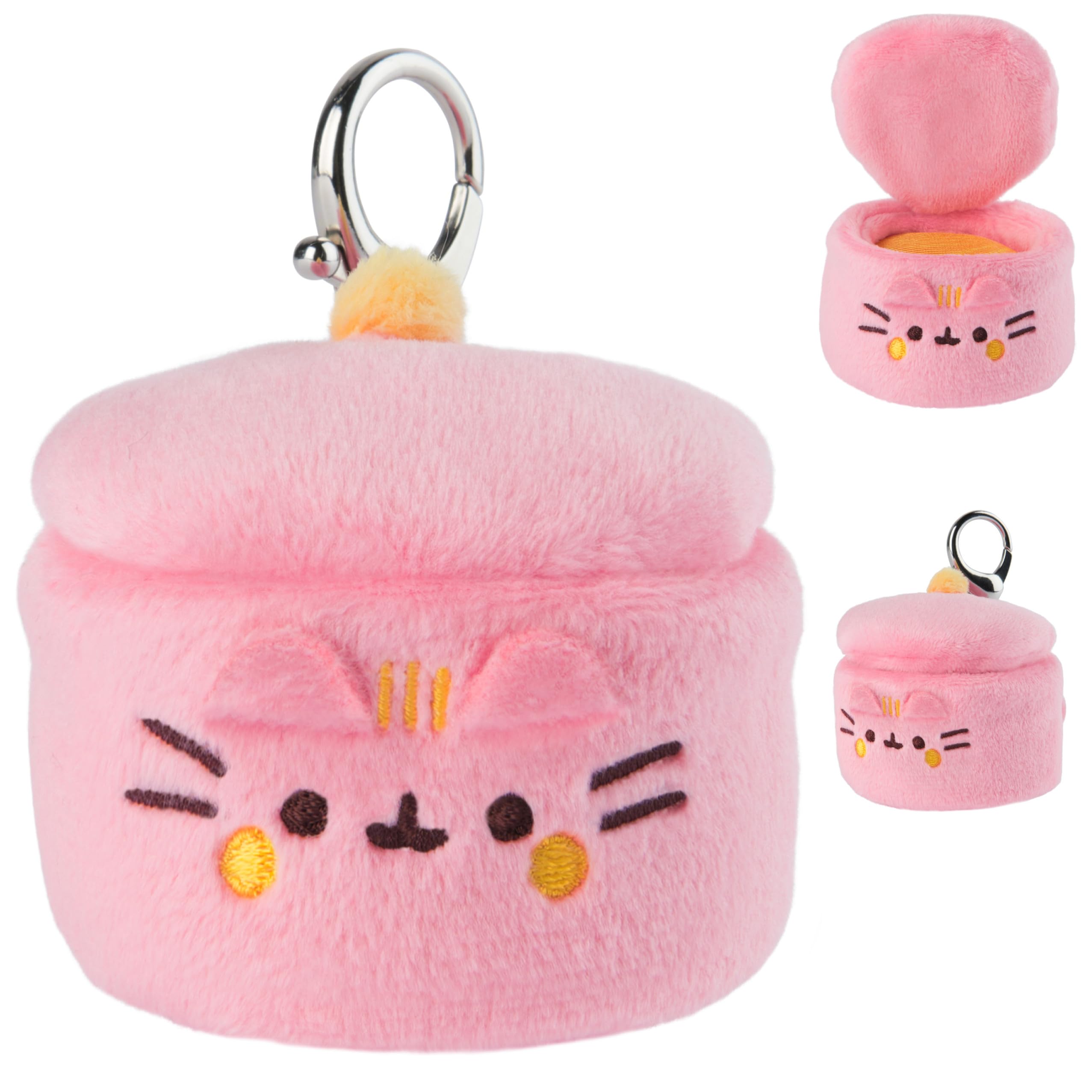 GUND Pusheen Kitchen Surprise Plush Series #22 Mystery Unboxing, Multicolor, 3” (1 of 8 Random Styles): 1 Red