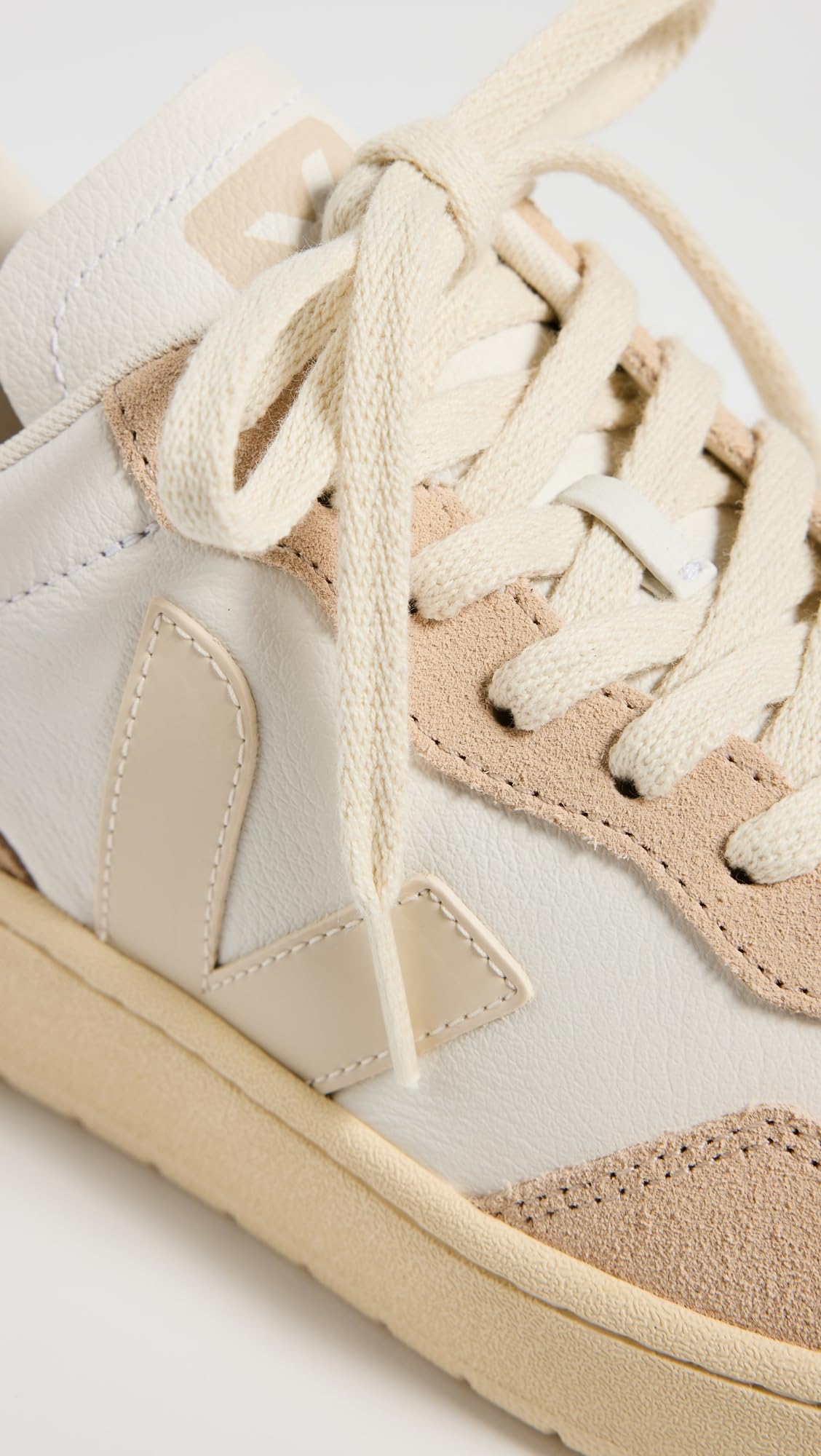 Veja Women's V-90 Sneakers: 7 Extra White Pierre