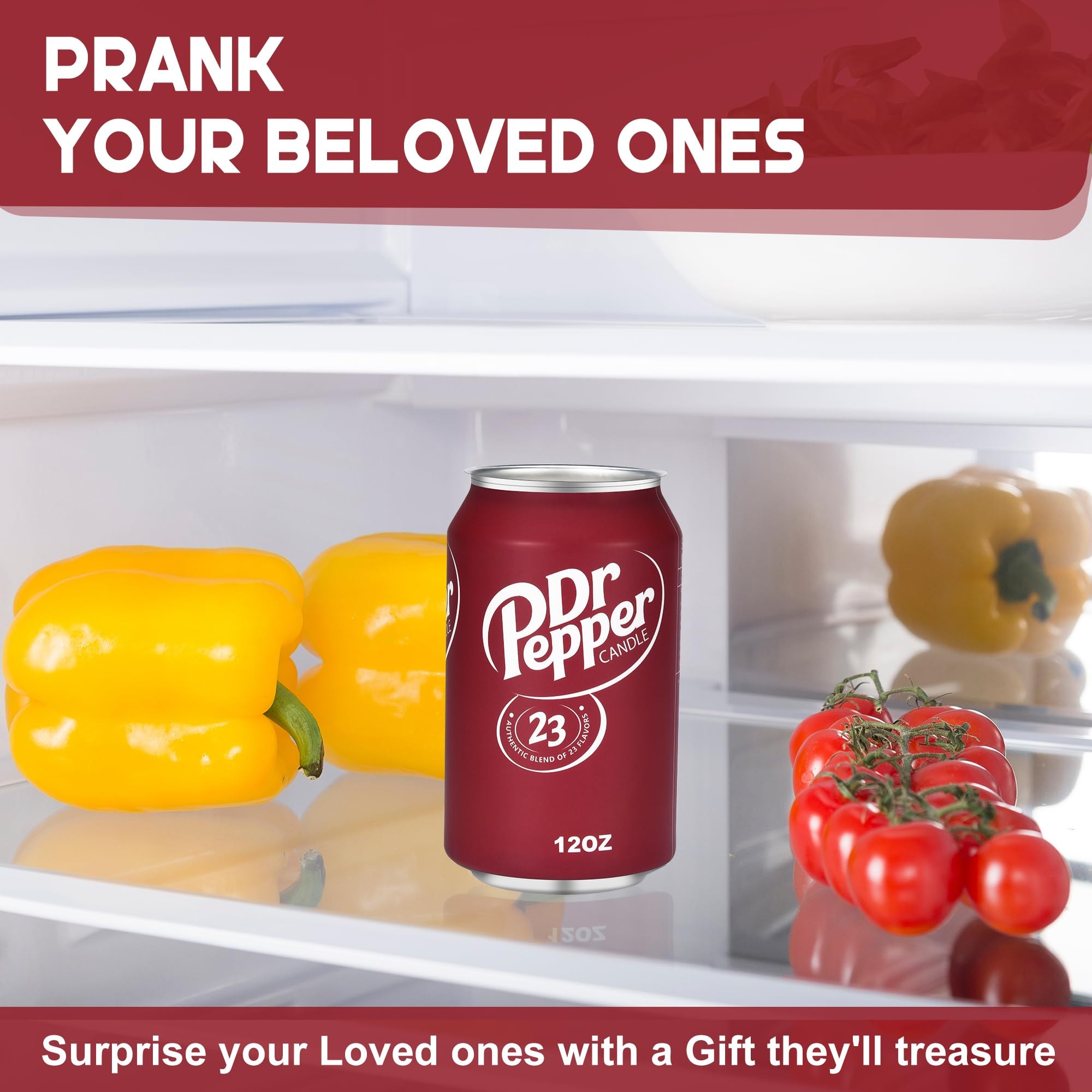 Doctor Pepper Candle - Smells Like The Real Soda - Cute Candles for Cool Gifts - Funny Candles for Any Occasion - Cute Things for Aesthetic Room Decor - Cool Candle for Cool Things - Image 5