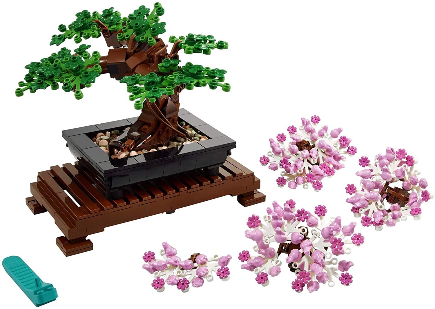 LEGO Icons Bonsai Tree Building Set - Artificial Bonsai Tree Plants for Home Decor, Adults Ages 18+ - Faux, Fake Plants for Table, Desk, Office - Gift for Mother's Day - 10281 - Image 2