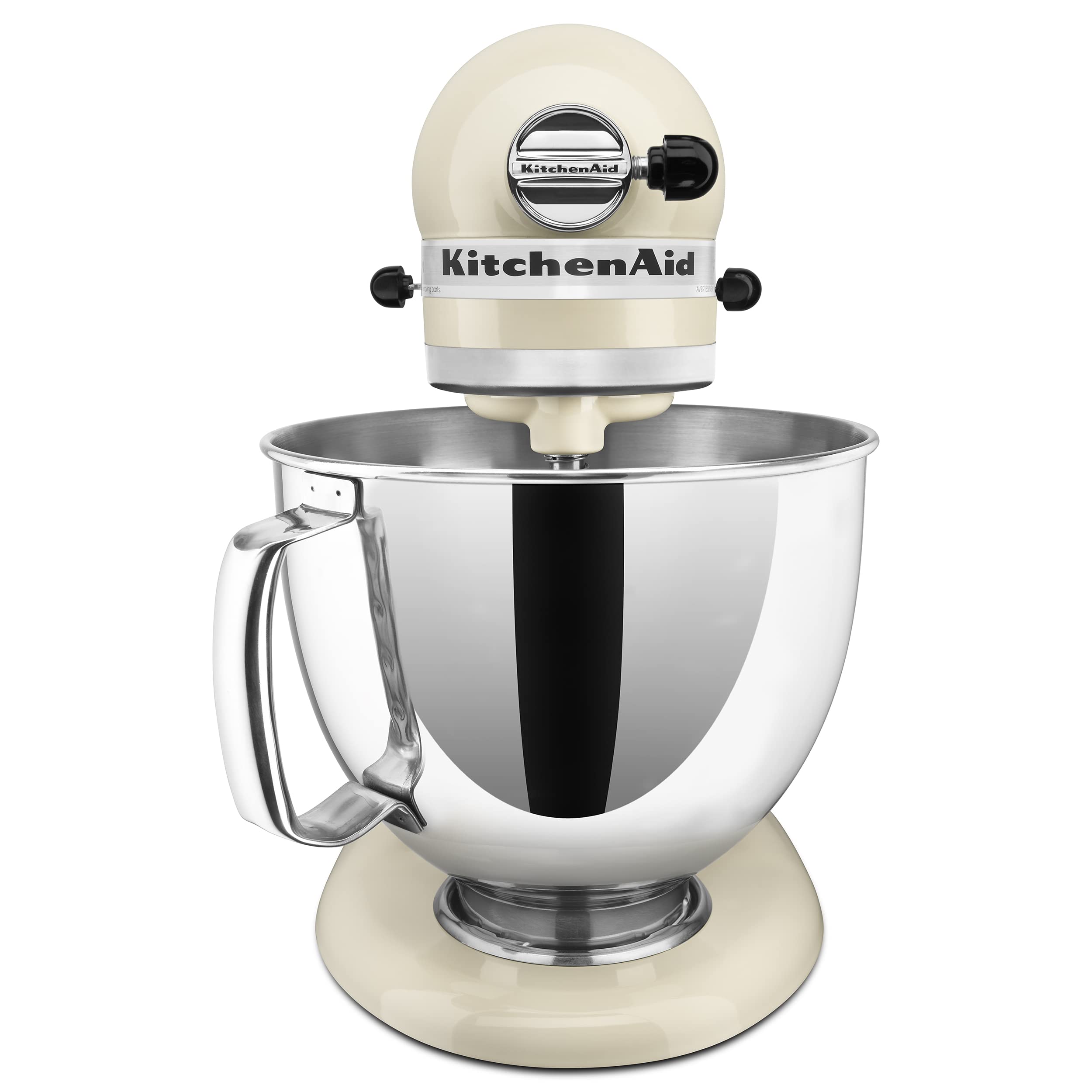 KitchenAid Artisan Series 5 Quart Tilt Head Stand Mixer with Pouring Shield KSM150PS,: Almond Cream