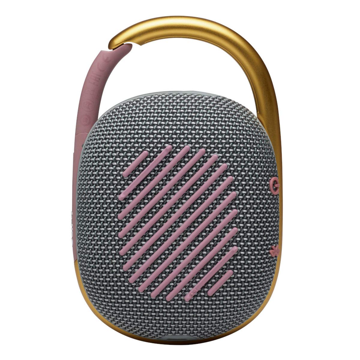 JBL Clip 4 - Portable Mini Bluetooth Speaker, big audio and punchy bass, integrated carabiner, IP67 waterproof and dustproof, 10 hours of playtime, speaker for home, outdoor and travel (): Grey