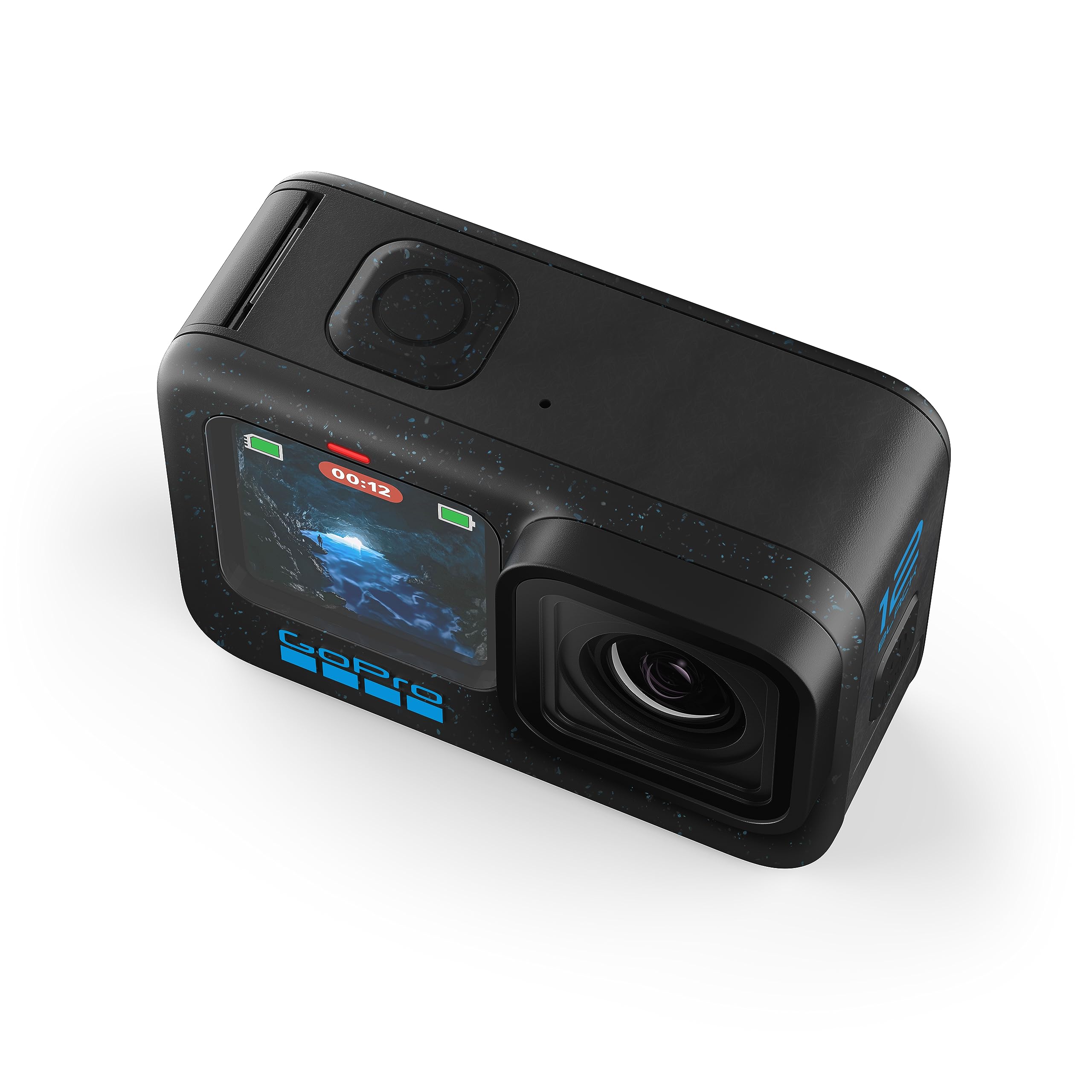 GoPro HERO12 Black - Waterproof Action Camera with 5.3K60 Ultra HD Video, 27MP Photos, HDR, 1/1.9" Image Sensor, Live Streaming, Webcam, Stabilization: GoPro HERO12 Black - Waterproof Action Camera with 5.3K60 Ultra HD Video, 27MP Photos, HDR, 1/1.9" Image Sensor, Live Streaming, Webcam, Stabilization