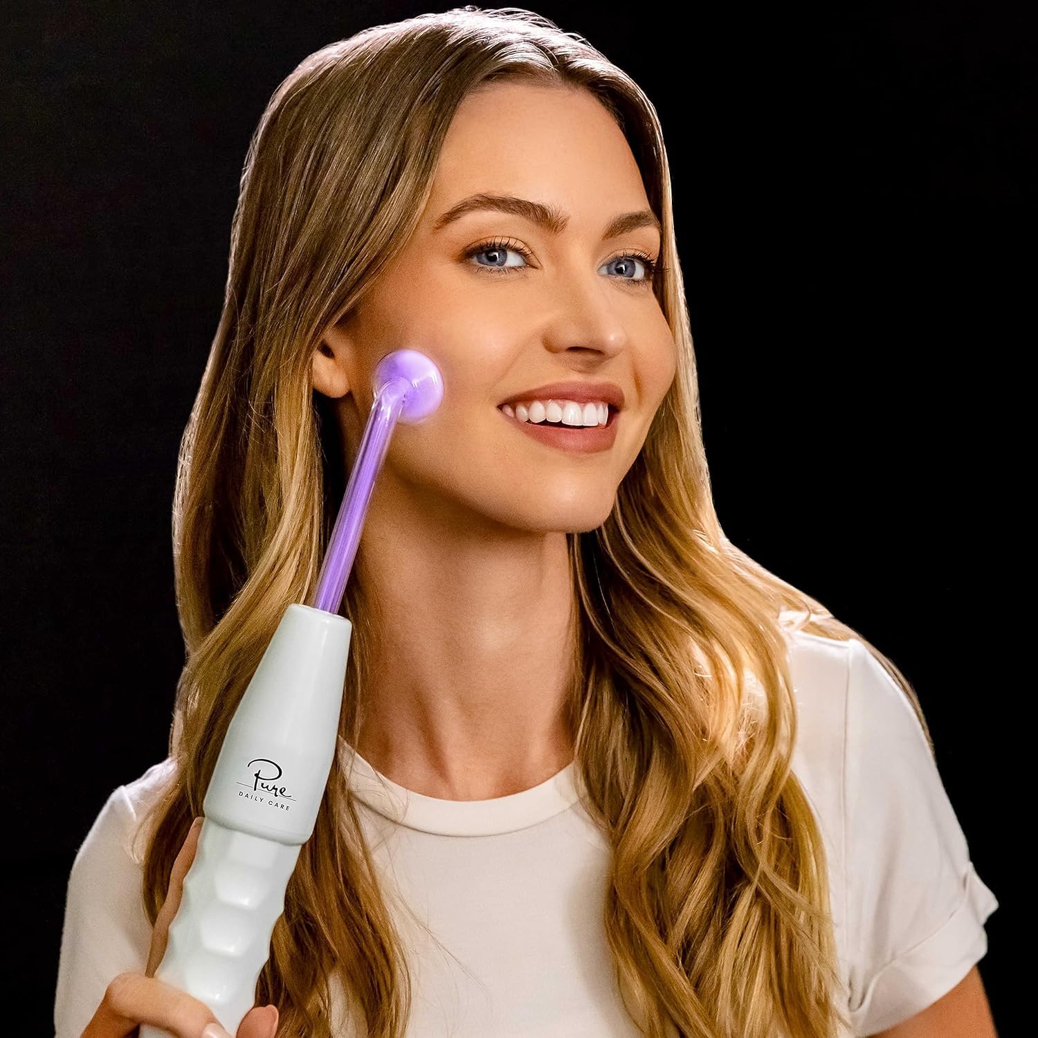 NuDerma Clinical Skin Therapy Wand - Portable Skin Therapy Machine w 6 Fusion Neon + Argon Wands – Anti Aging - Clarifying - Skin Tightening & Radiance - Wrinkle Reducing thumbnail 5