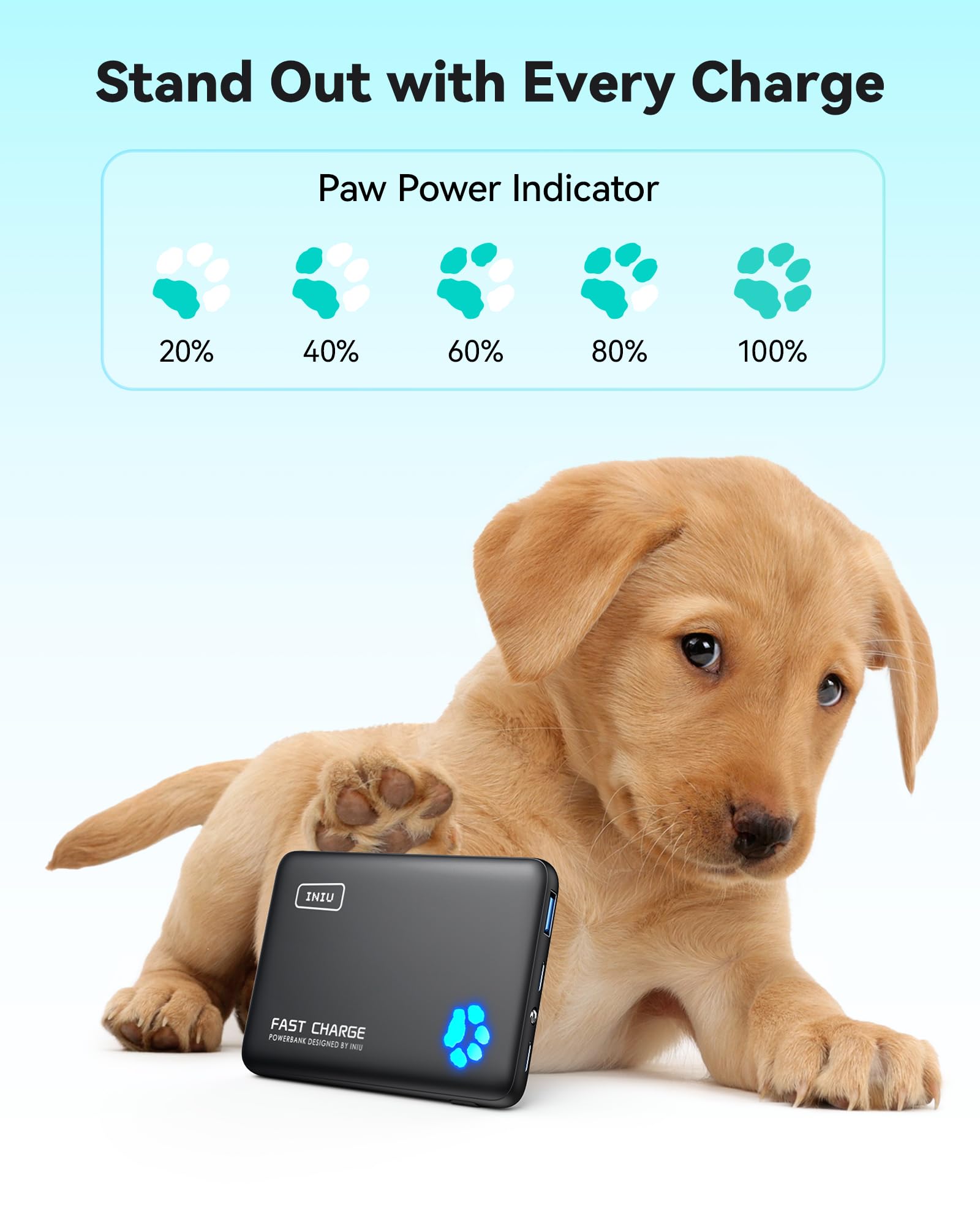 INIU Portable Charger, Slimmest 10000mAh 5V/3A Power Bank, USB C in&out High-Speed Charging Battery Pack, External Phone Powerbank Compatible with iPhone 16 15 14 13 12 Samsung S22 S21 Google iPad etc: INIU Portable Charger, Lightest 10000mAh 22.5W PD Power Bank, USB C in&Out Fast Charging Battery Pack, External Phone Powerbank Compatible with iPhone 16 15 14 13 Samsung S22 S21 Google iPad etc