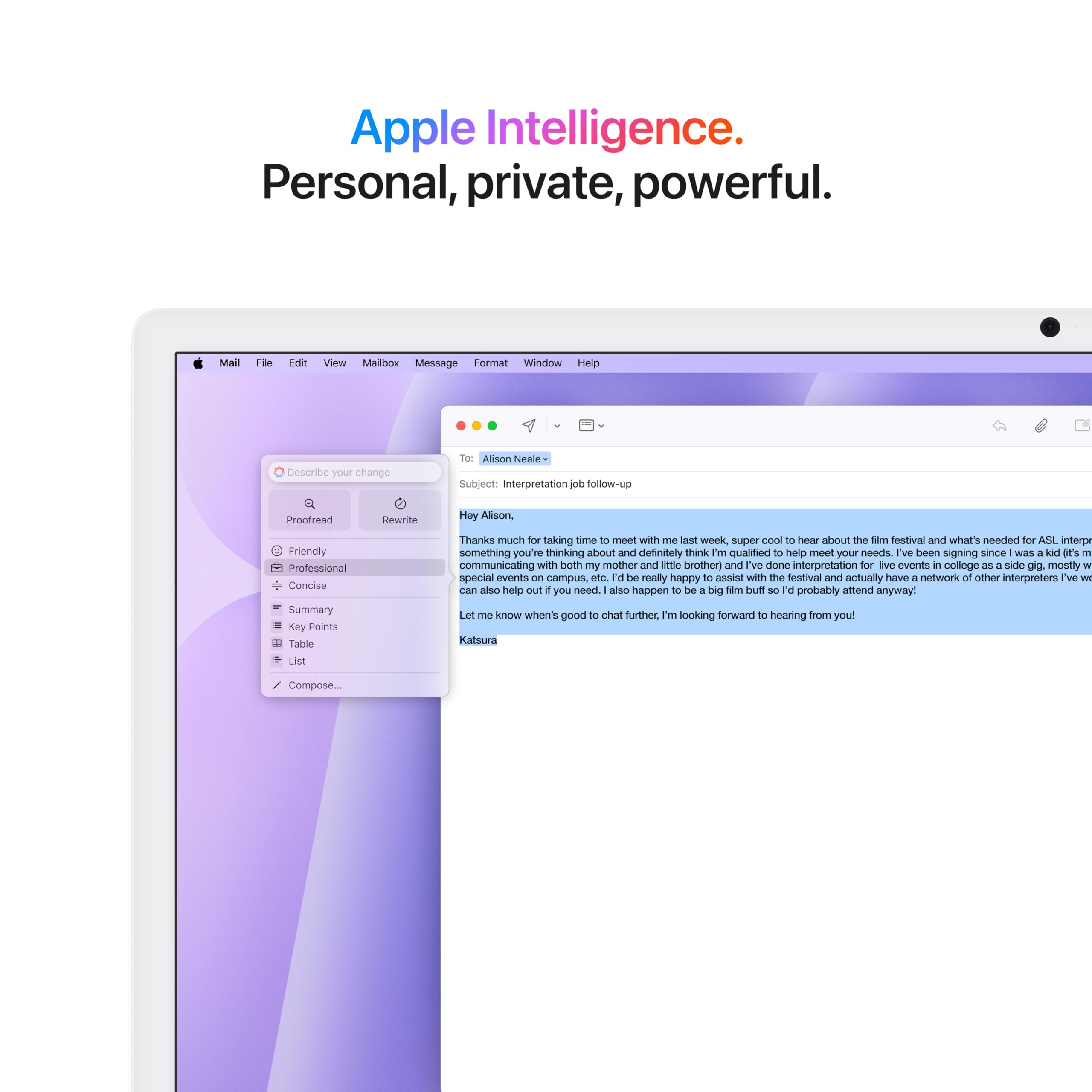 Apple 2024 iMac All-in-One Desktop Computer with M4 chip with 10-core CPU and 10-core GPU: Built for Apple Intelligence, 24-inch Retina Display, 16GB Unified Memory, 512GB SSD Storage; Pink: Standard Glass 16GB Unified Memory, 256GB SSD Storage Purple without AppleCare+