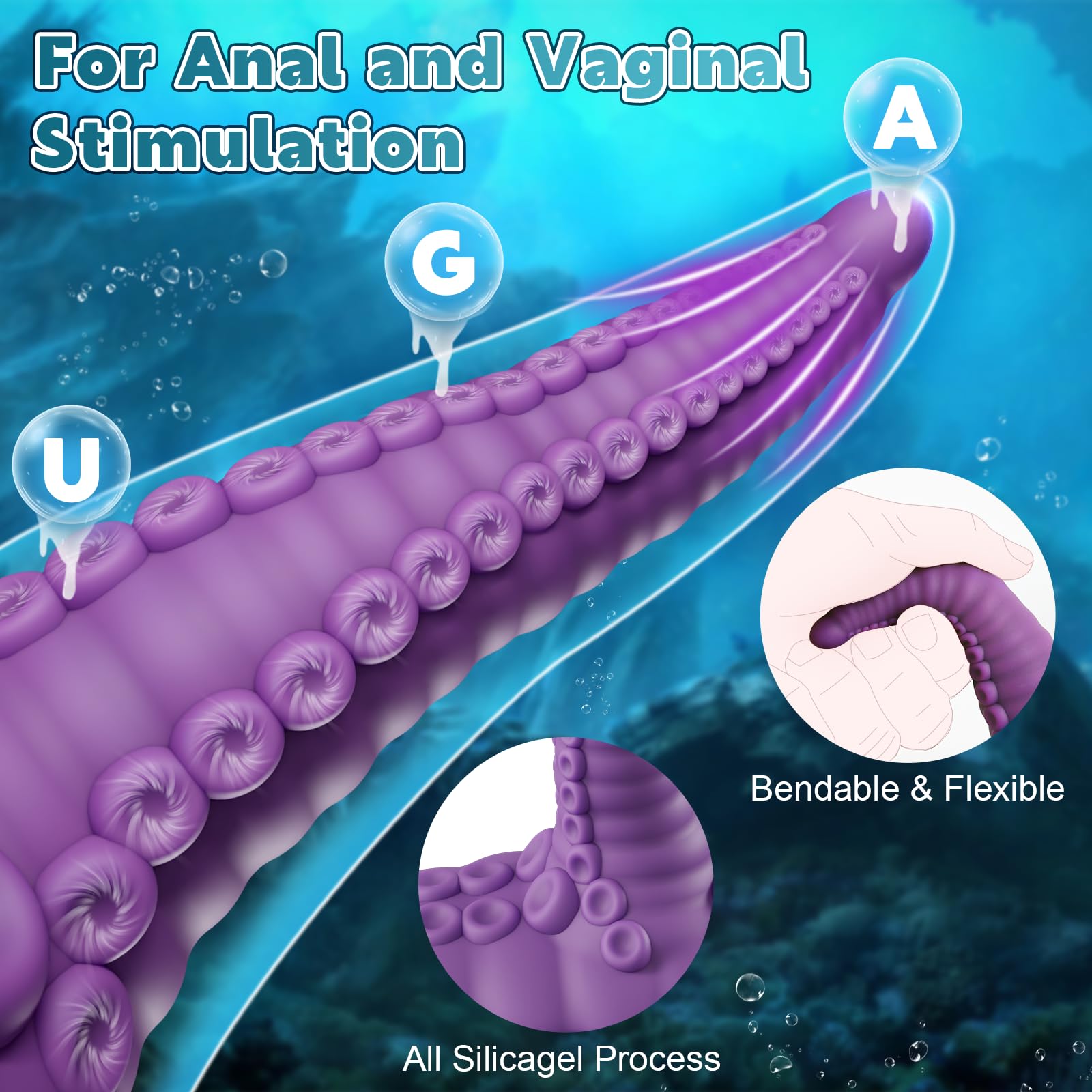 Women Sex Toys Monster Dildo - Adult Toys Fantasy Dildo Vibrators with 10 Modes for G Spot Vagina Anal Stimulation, Vibrating Suction Cup Dildo, Silicone Dragon Tentacle Dildo, Adult Sex Toys & Games: Women Sex Toys Monster Dildo - Adult Toys Fantasy Dildo Vibrators with 10 Modes for G Spot Vagina Anal Stimulation, Vibrating Suction Cup Dildo, Silicone Dragon Tentacle Dildo, Adult Sex Toys & Games