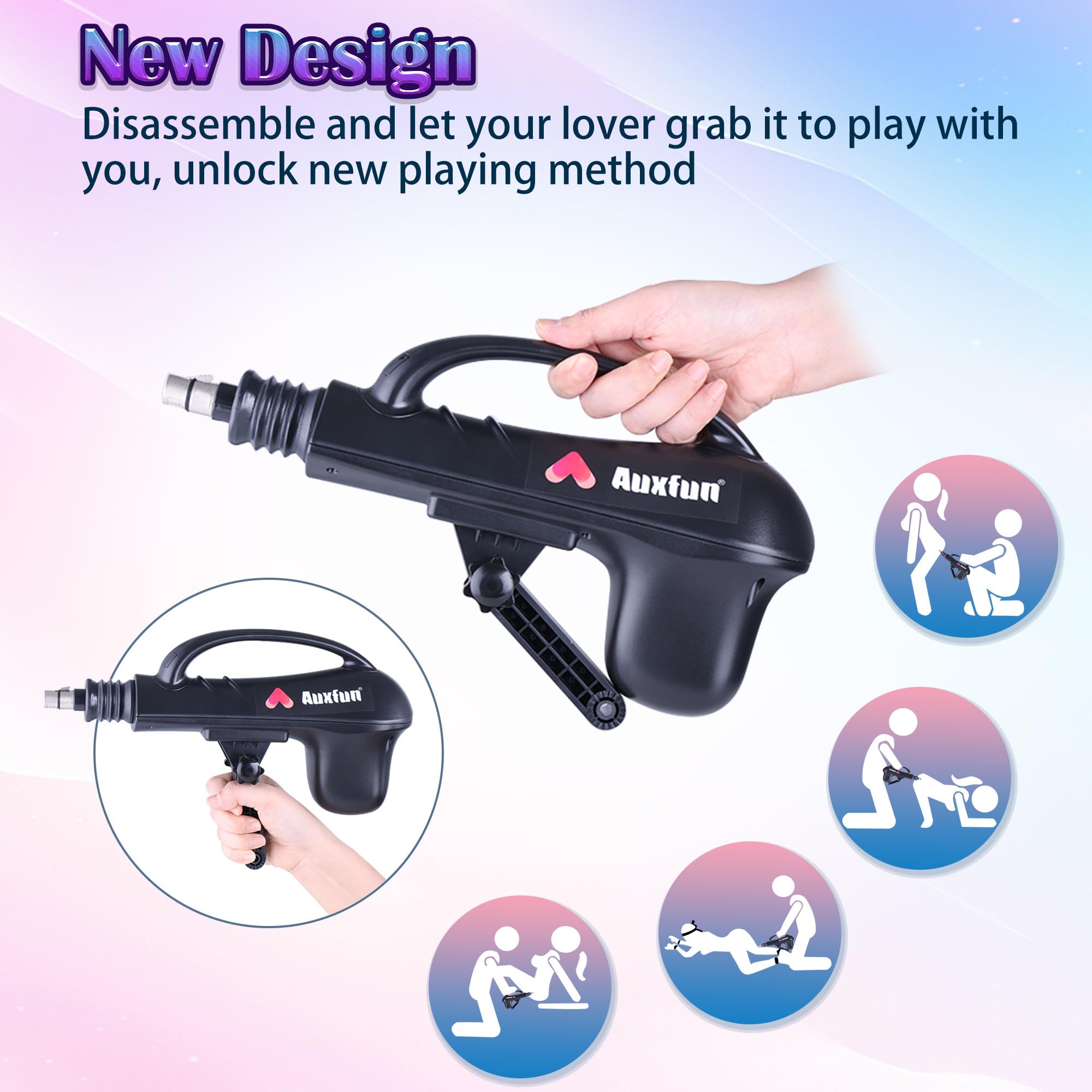 Sex Machine Thrusting Automatic Dildo Machine, Sex Machines Thrusting Sex Machine for Men Women with 7 Attachments 3 XLR Connector, Auxfun Love Machine with Suction Cup Adapter: Sex Machine Thrusting Automatic Dildo Machine, Sex Machines Thrusting Sex Machine for Men Women with 7 Attachments 3 XLR Connector, Auxfun Love Machine with Suction Cup Adapter