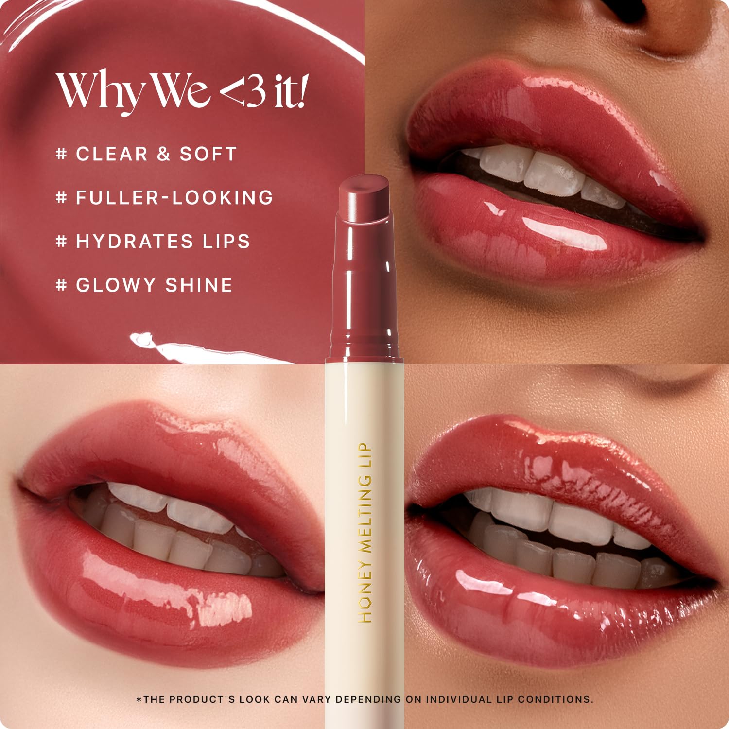Nature Republic HONEY MELTING LIP GLITTER (13 AURORA) SOFT LIP STICK Hydrating Gloss, Moisturizing balms, Shine Glimmer Finish, Shimmery-Sheer tint, korean make up: 05 PLUM