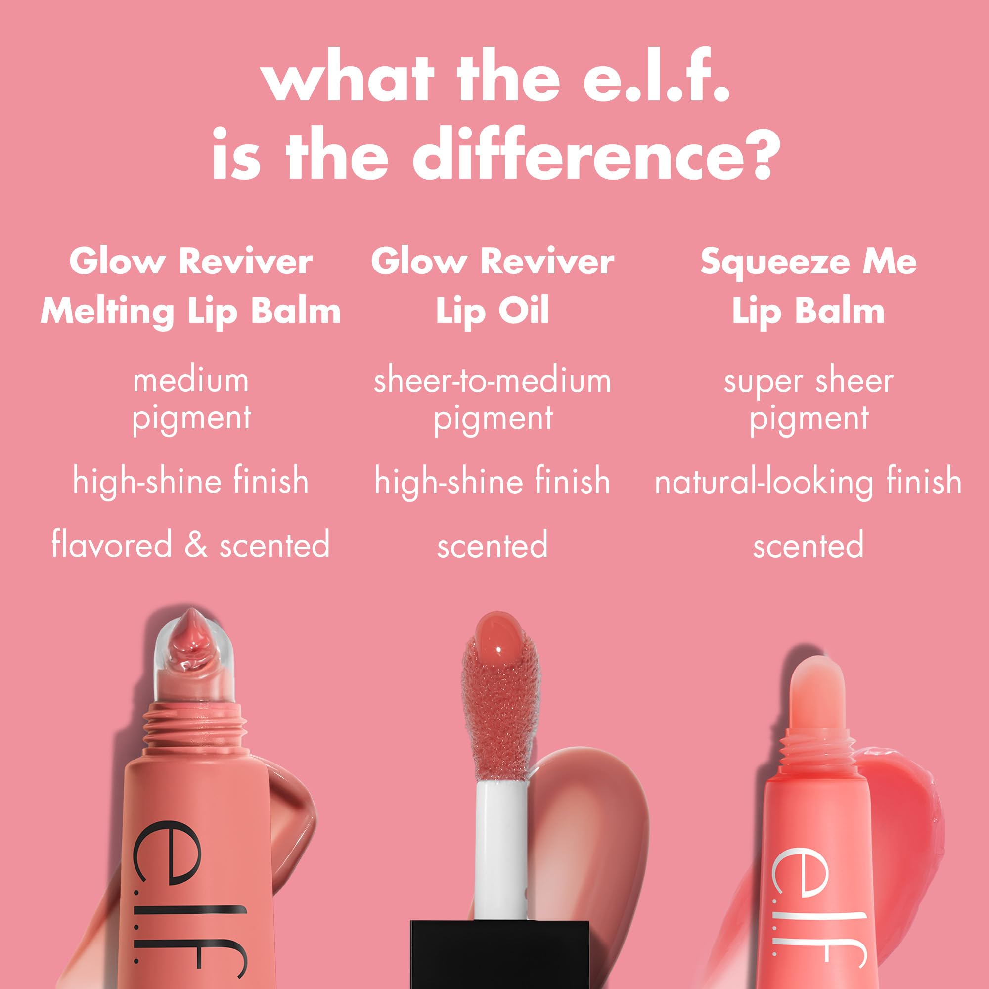 e.l.f. Glow Reviver Melting Lip Balm, Hydrating Tinted Lip Balm For A Glossy Finish & Soft, Supple Lips, Vegan & Cruelty-Free,