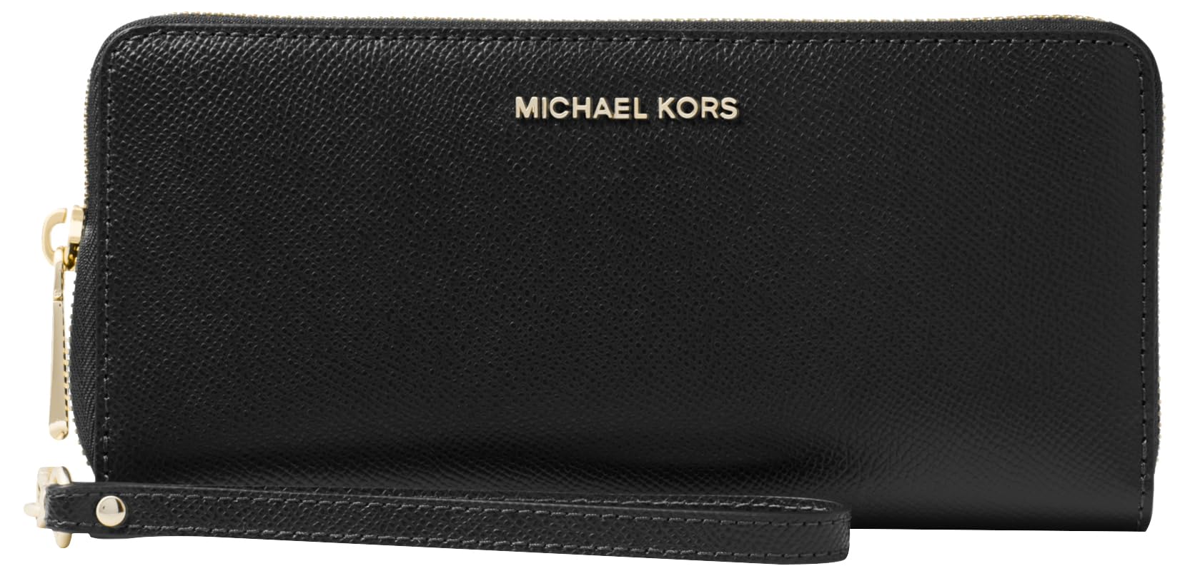 Michael Kors Jet Set Travel Continental: Gold-tone Hardware/Black