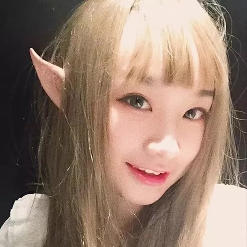Secaden Cosplay Fairy Pixie Elf Ears Soft Pointed Ears Tips Anime Party Dress Up Costume Accessories (): Long Style