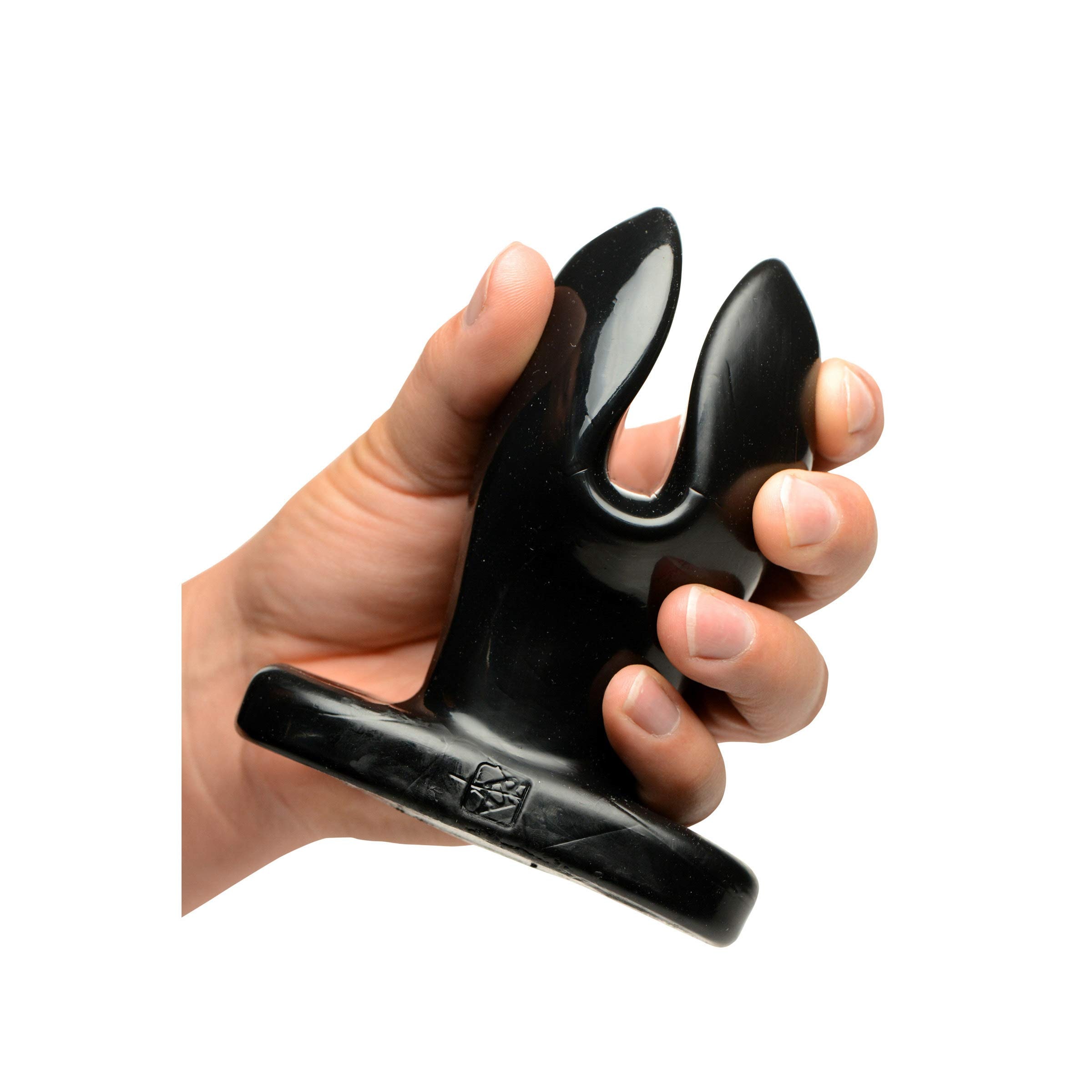 Master Series XL Ass Anchor Flared Anal Plug, Black (AE827)