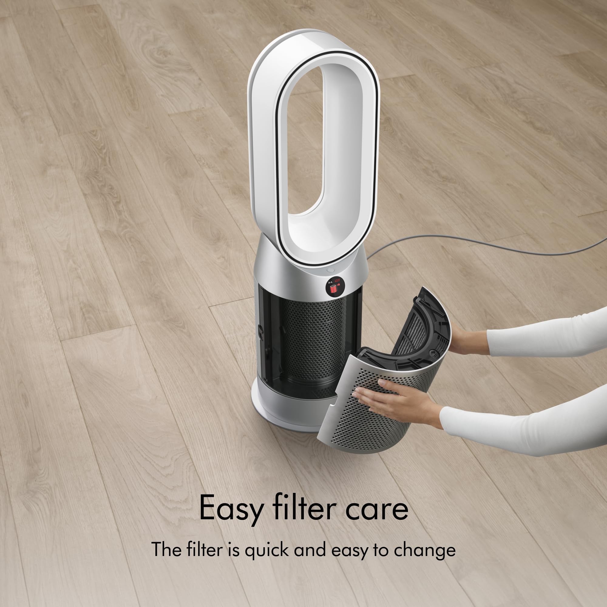 Dyson Purifier Hot+Cool™ Gen1  - Purifying Fan Heater (White): HP07