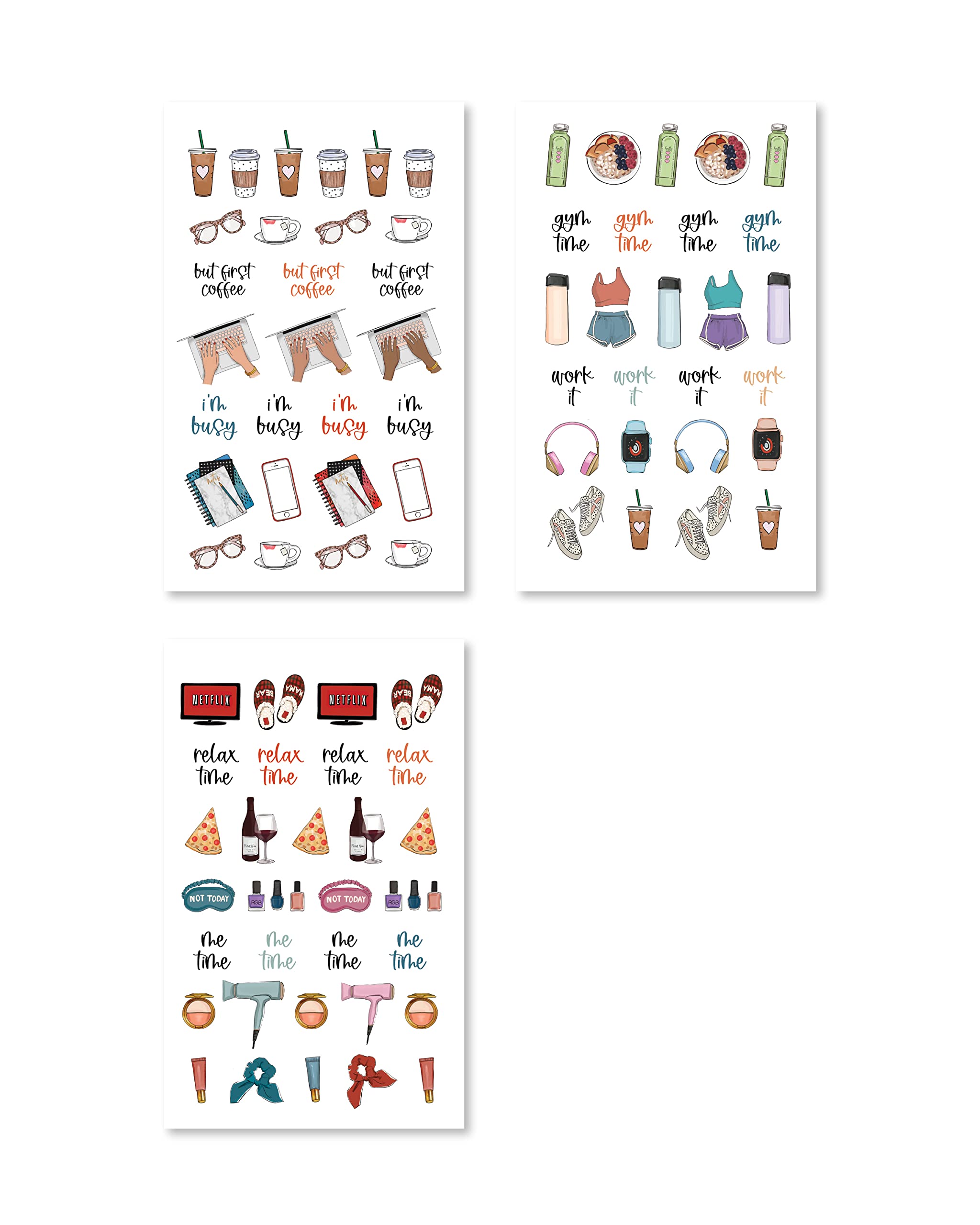 Rongrong Mom Life Planner Stickers Book for Planners, Calendars, Journals and Projects – Premium Quality Hand Drawn Perfect for Making The Most of Chaotic Mom Life - Scrapbook Accessories – 24 Pages: Rongrong Mom Life Planner Stickers Book for Planners, Calendars, Journals and Projects – Premium Quality Hand Drawn Perfect for Making The Most of Chaotic Mom Life - Scrapbook Accessories – 24 Pages