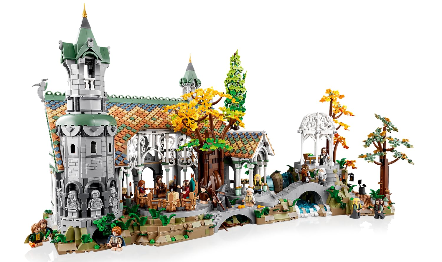 LEGO Icons The Lord of The Rings: Rivendell Building Set - 3D Puzzles for Adults, Ages 18+ - LOTR Bedroom or Home Decor - Gift for Fathers Day - Craft Kit for Fans - 10316: LEGO Icons The Lord of The Rings: Rivendell Building Set - 3D Puzzles for Adults, Ages 18+ - LOTR Bedroom or Home Decor - Gift for Fathers Day - Craft Kit for Fans - 10316