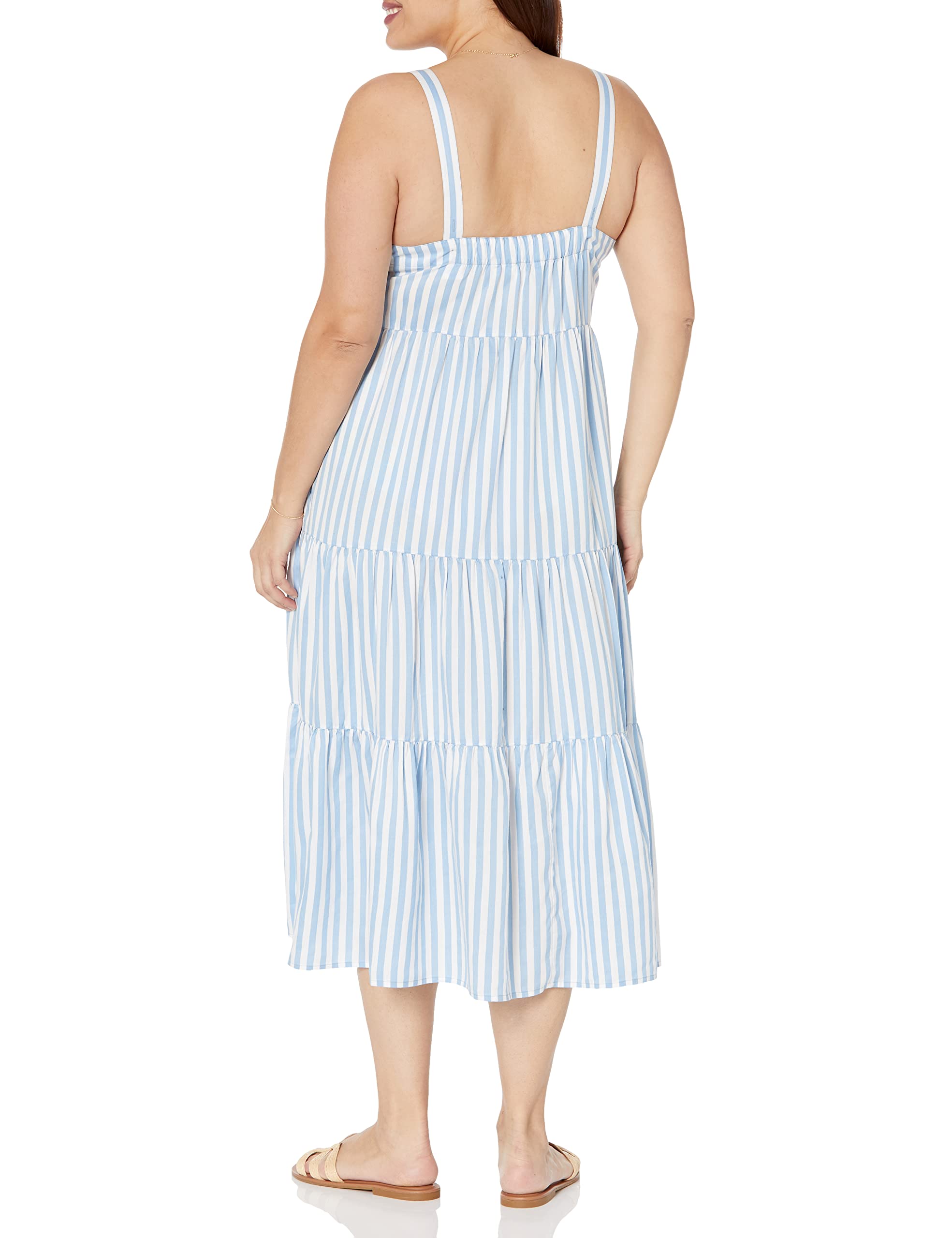 The Drop Women's Britt Tiered Maxi Tent Dress