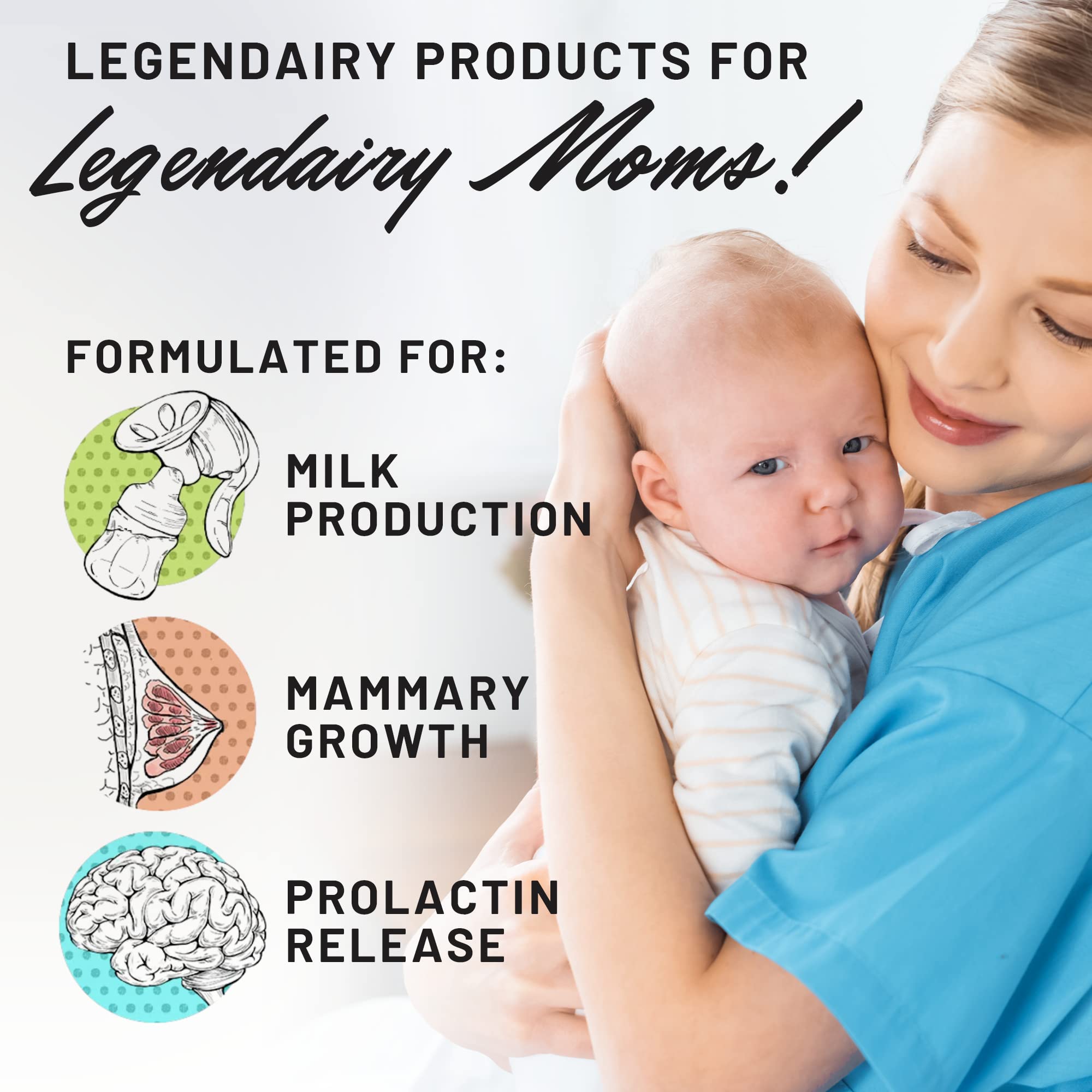 Legendairy Milk Liquid Gold Lactation Support | Lactation Supplement with Organic Goats Rue, Milk Thistle, Shatavari, Fennel, Alfalfa & Anise | Breastfeeding Supplements, 60 Count