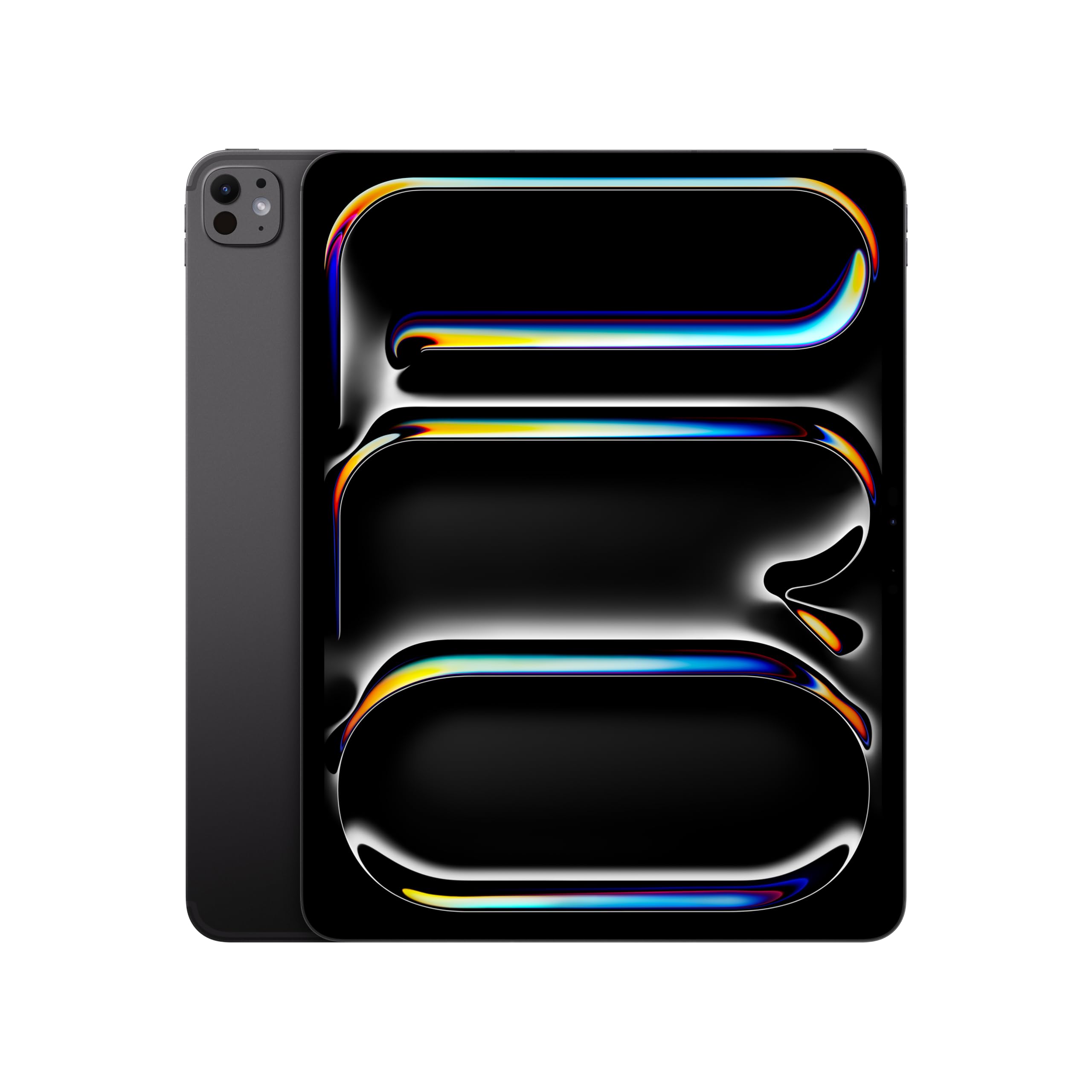 Apple iPad Pro 13-Inch (M4): Built for Apple Intelligence, Ultra Retina XDR Display, 256GB, 12MP Front/Back Camera, LiDAR Scanner, Wi-Fi 6E + 5G Cellular, All-Day Battery Life — Space Black