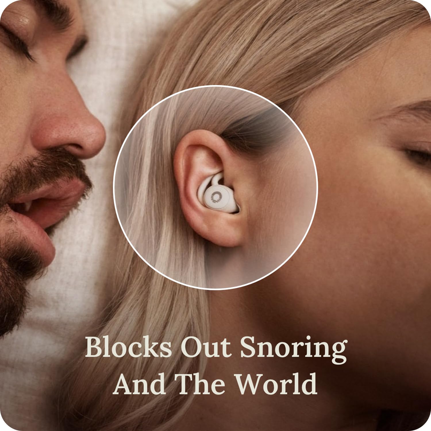 Ozlo Sleepbuds® | Comfortable Side Sleeper Headphones | Up to 10 Hours of Bluetooth LE Streaming | Science-Backed Sleep Sounds | Snore Blocking Comfortable Earbuds