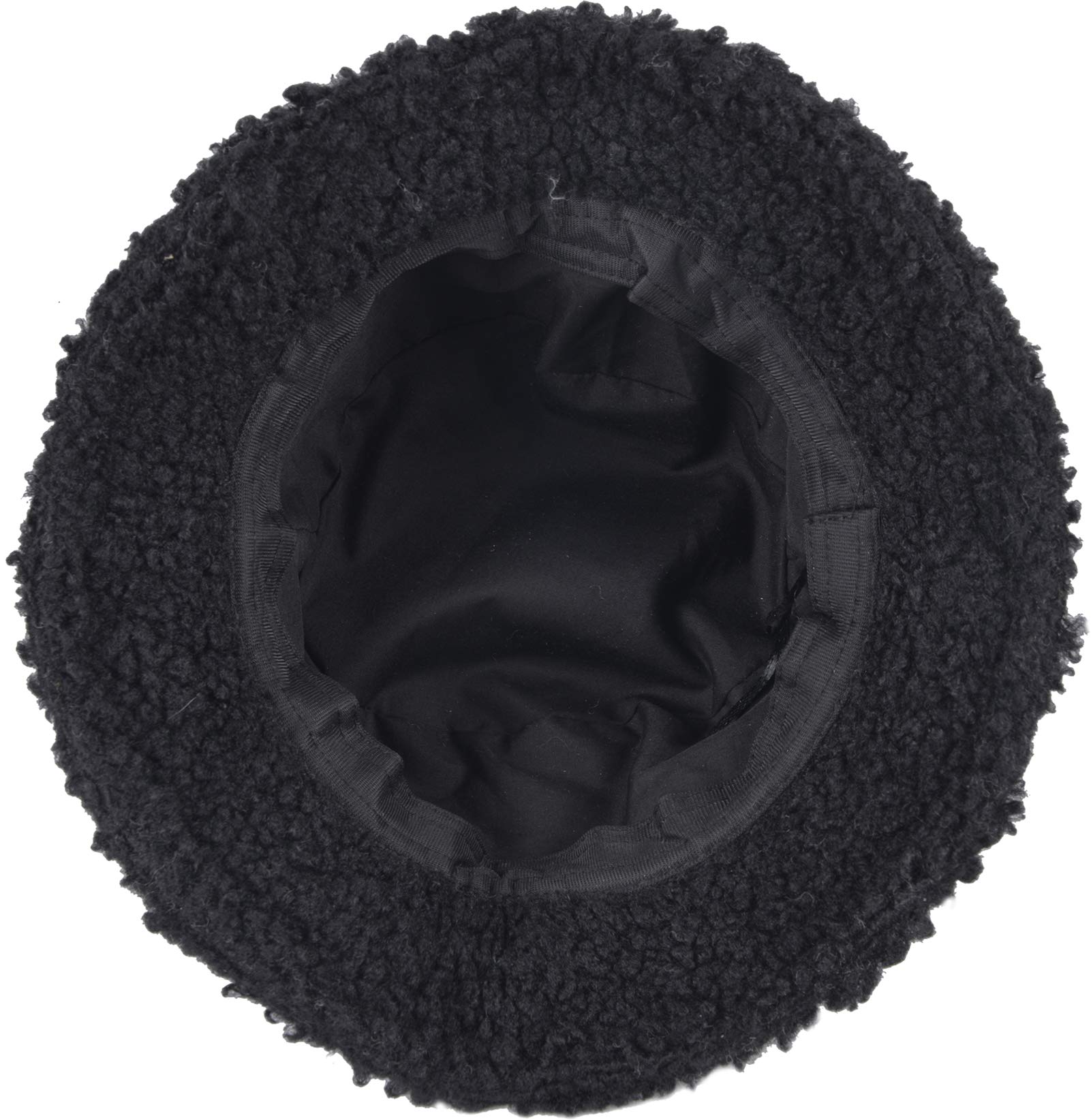ChezAbbey Faux Fur Bucket Hat, Fuzzy Furry Winter Warm Fisherman Cap, Fluffy Teddy Sherpa Clothe Hats for Women Men Girls thumbnail 5