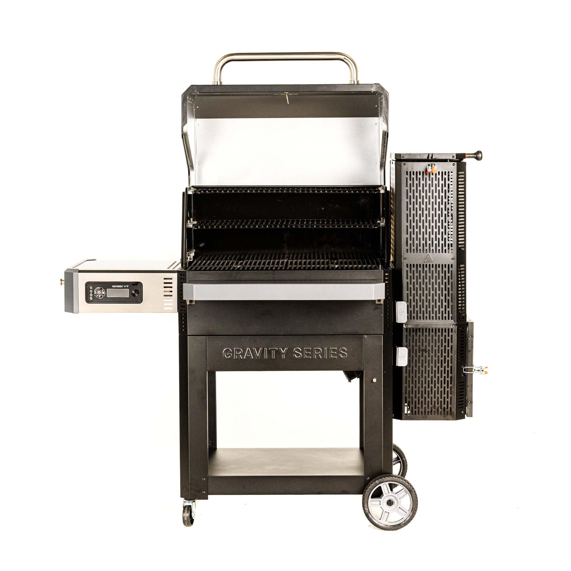 Masterbuilt® Gravity Series® 800 Digital Charcoal Grill, Griddle and Smoker with Digital Control, App Connectivity and 800 Cooking Square Inches in Black, Model MB20040221
