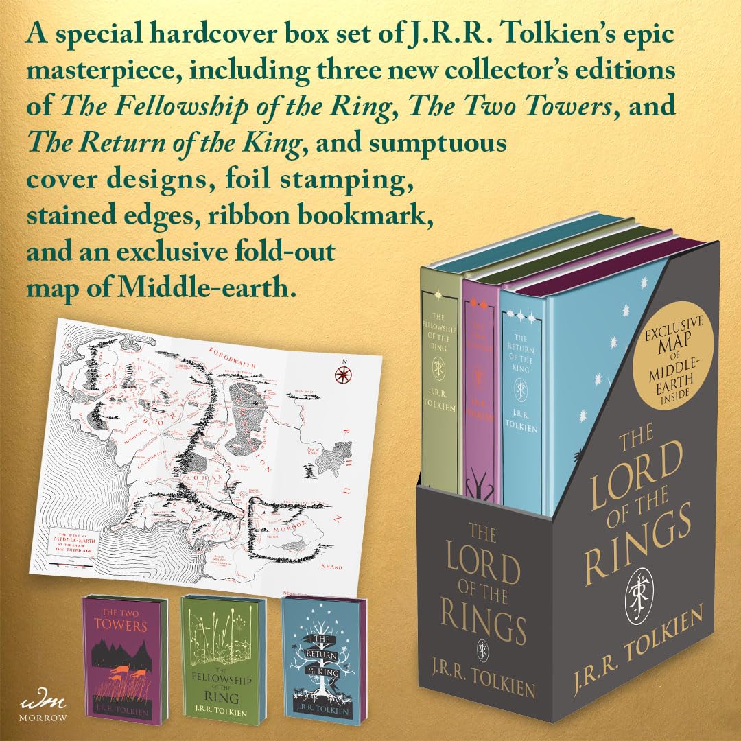 The Lord of the Rings Collector’s Edition Box Set: Includes The Fellowship of the Ring, The Two Towers, and The Return of the King: Hardcover