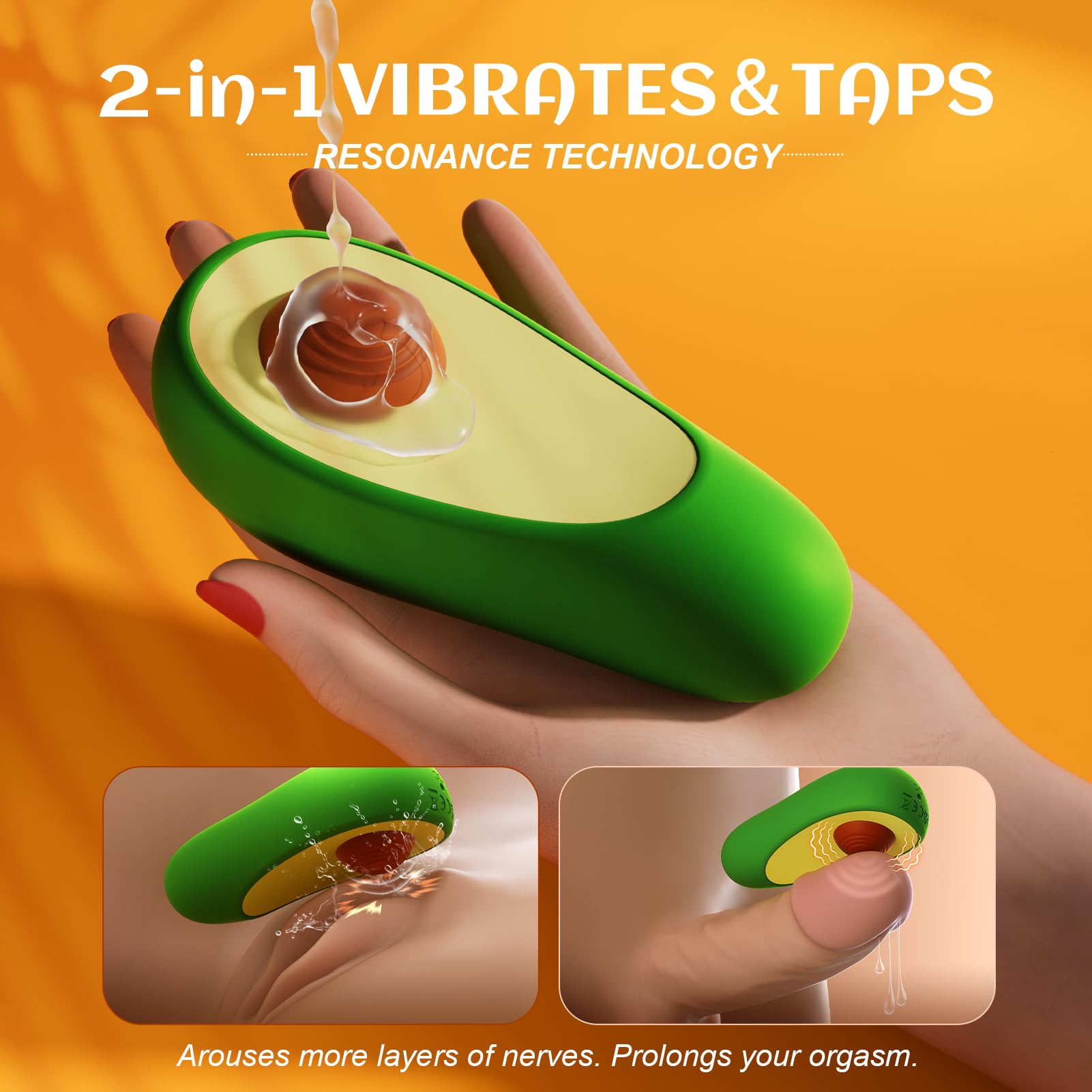 Vibrator Sex Toys for Women - MOOLIGlRL Upgraded Flapping Adult Toys Clitoral Stimulator Vibrater, 10 Modes Female Couples Adult Sex Toy Mini Egg Discreet Vibrators for Clit Nipple Anal Stimulation: Green