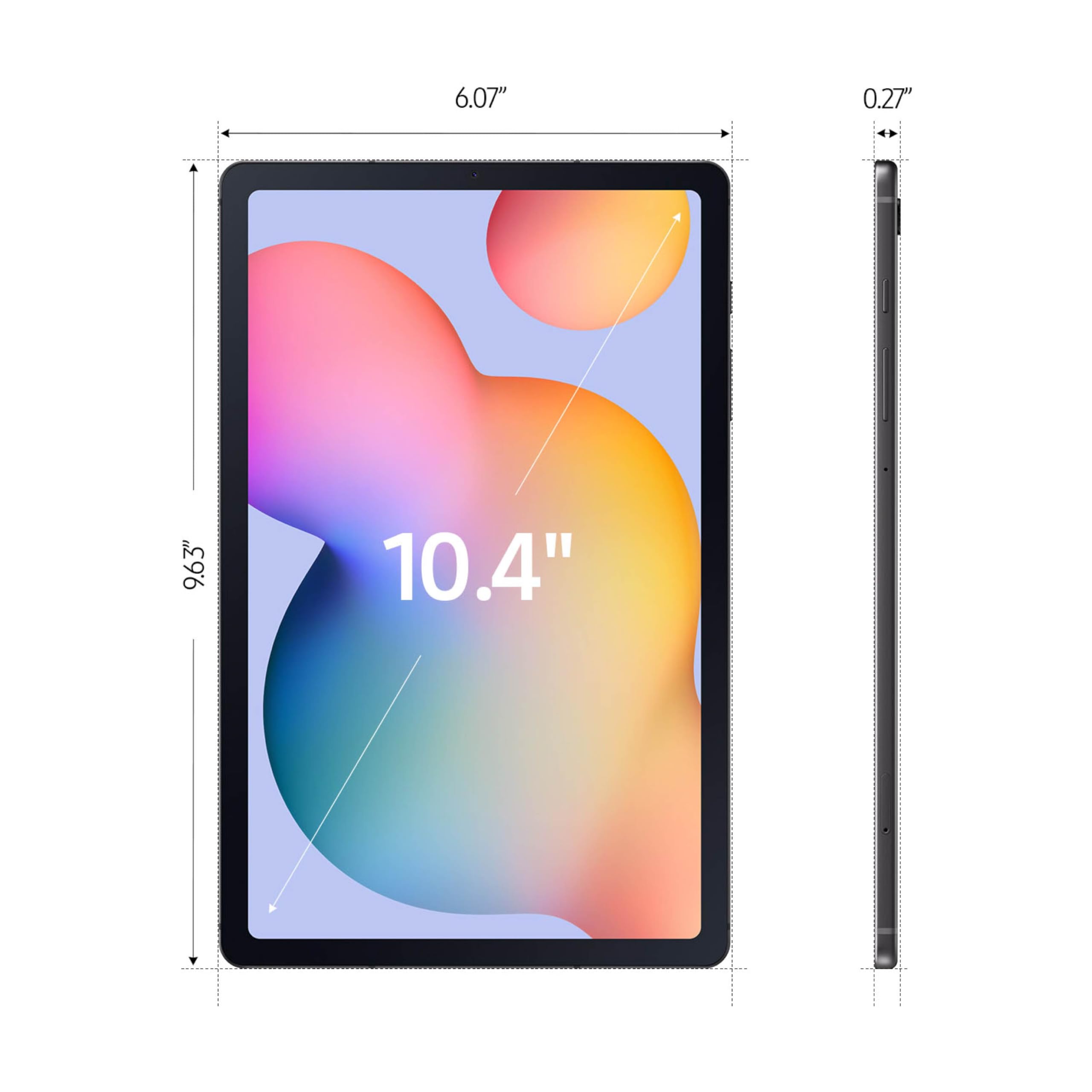 SAMSUNG Galaxy Tab S6 Lite (2024) 10.4' 64GB WiFi Android Tablet, S Pen Included, Gaming Ready, Long Battery Life, Slim Metal Design, Expandable Storage, US Version, Chiffon Pink, Amazon Exclusive thumbnail 8