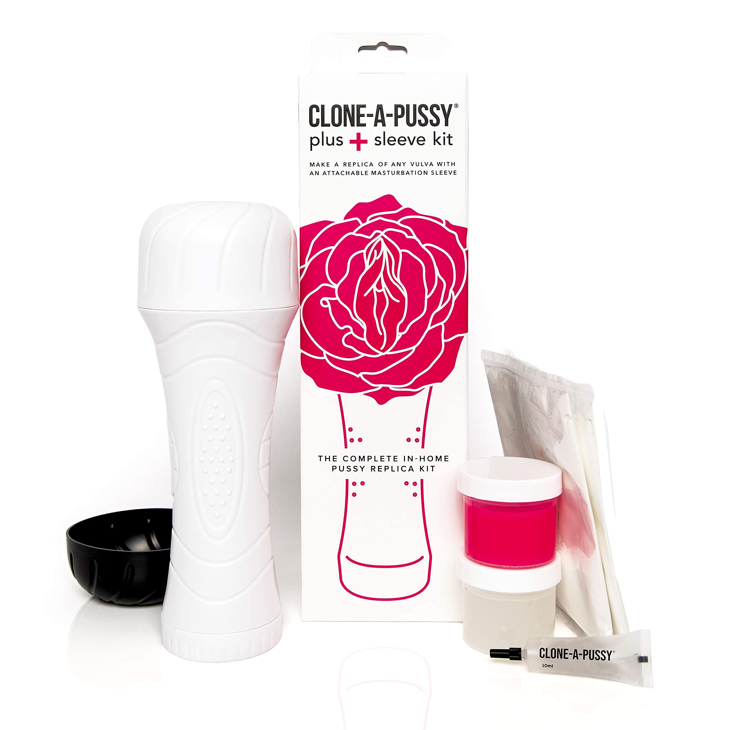 Clone-A-Willy - Clone-A-Pussy Plus Sleeve Kit DIY Masturbator Kit (Pink)