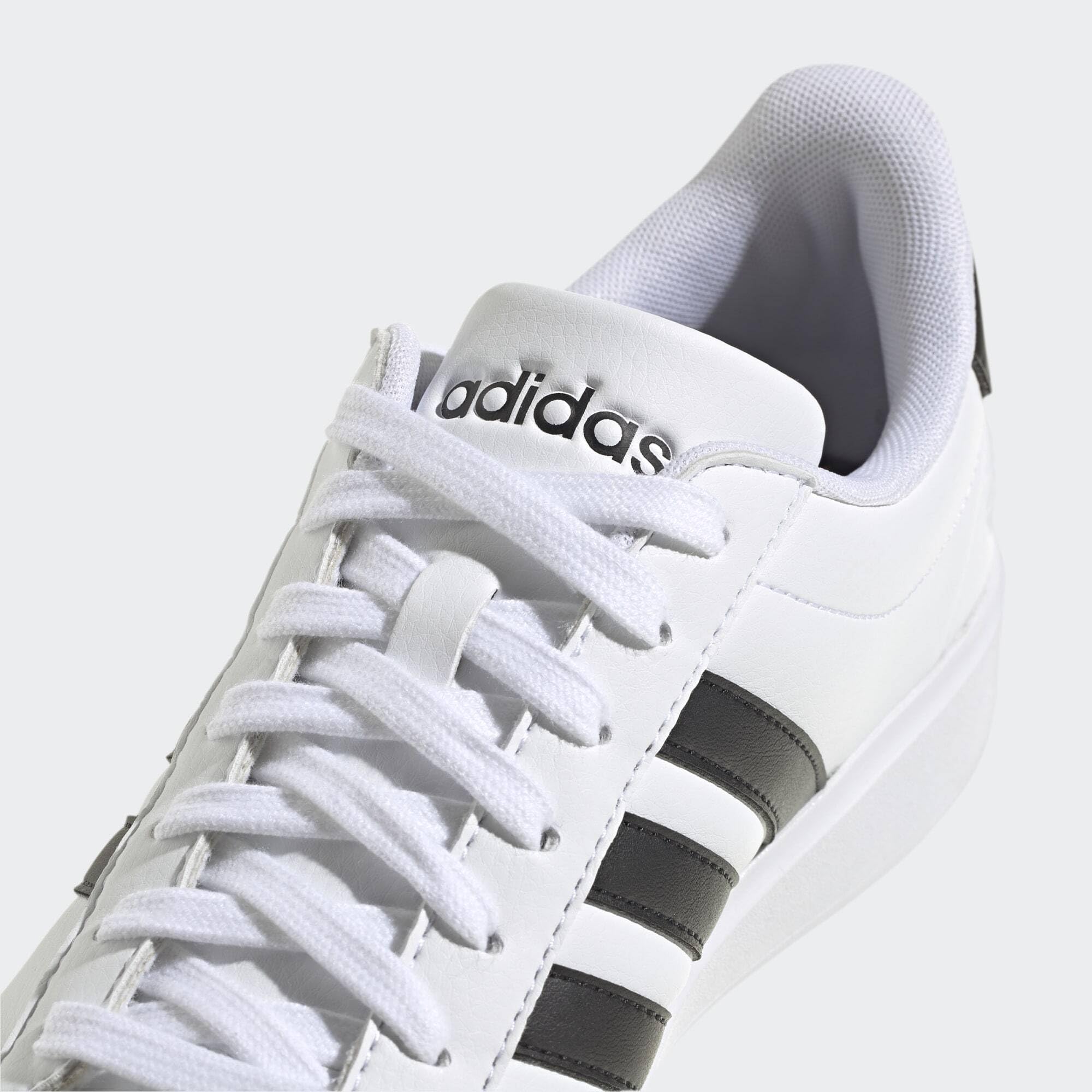 adidas Women’s Grand Court 2.0 Tennis Shoe: 7.5 Black