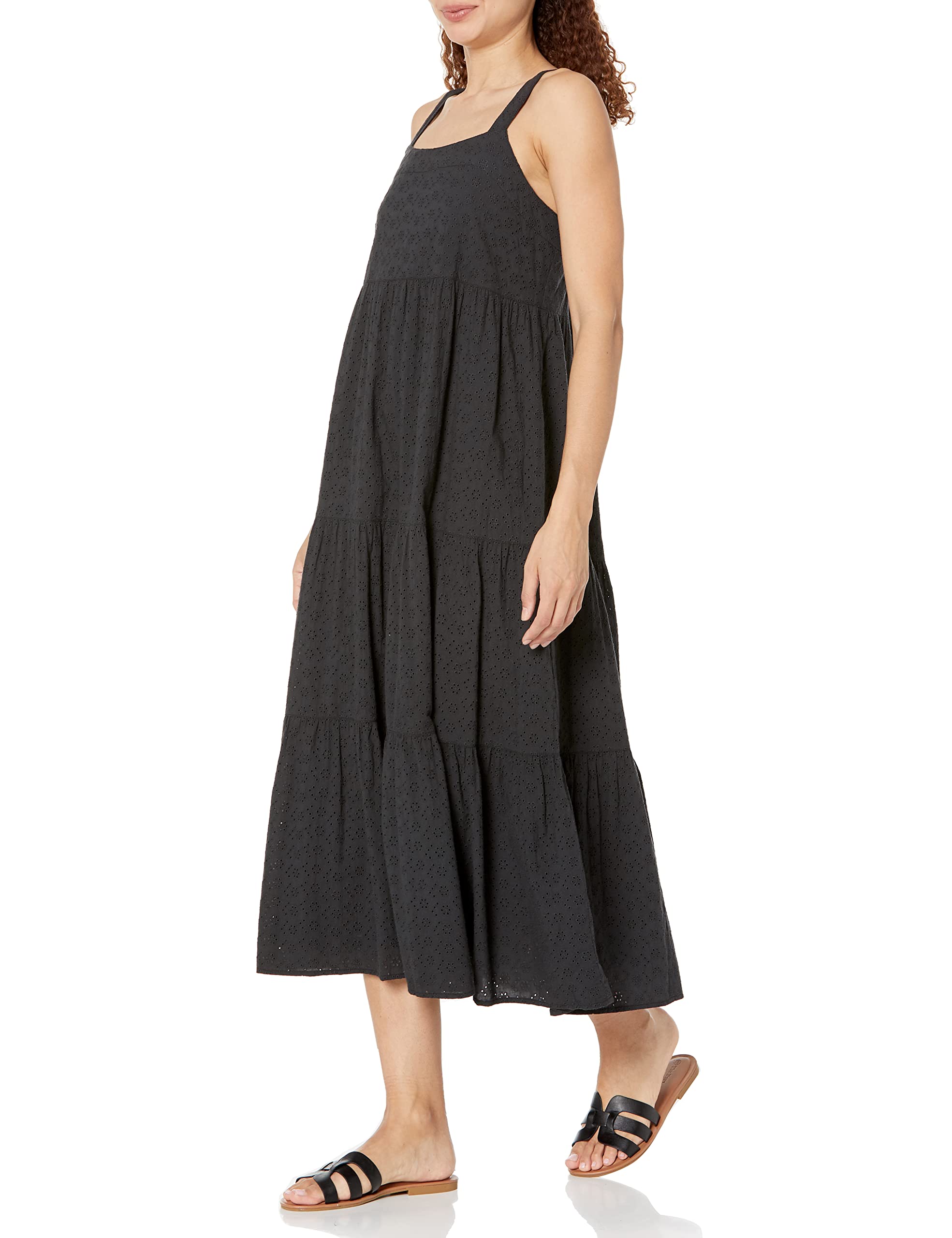 The Drop Women's Britt Tiered Maxi Tent Dress