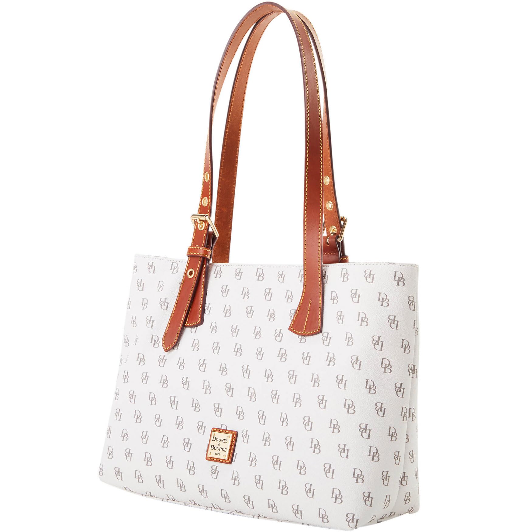 Dooney & Bourke Handbags for Women, Gretta Hanna Small Tote Bag with Zipper Compartment