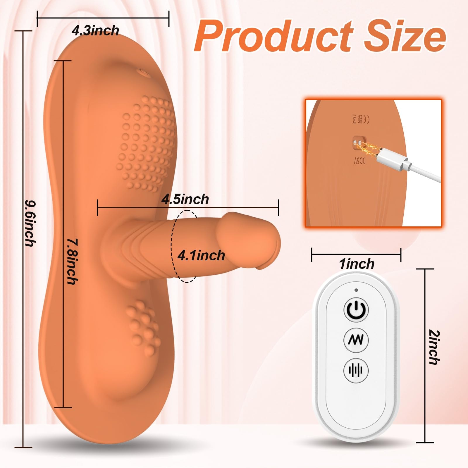 Women Sex Toys Sit and Ride Vibrators Dildo with 10 +10 Vibrating Modes, REYHKINO Remote Control Vibrator Clit Anal G Spot Double Stimulator, Monster Dildo Adult Sex Toy Games for Women Men Couples - Image 7