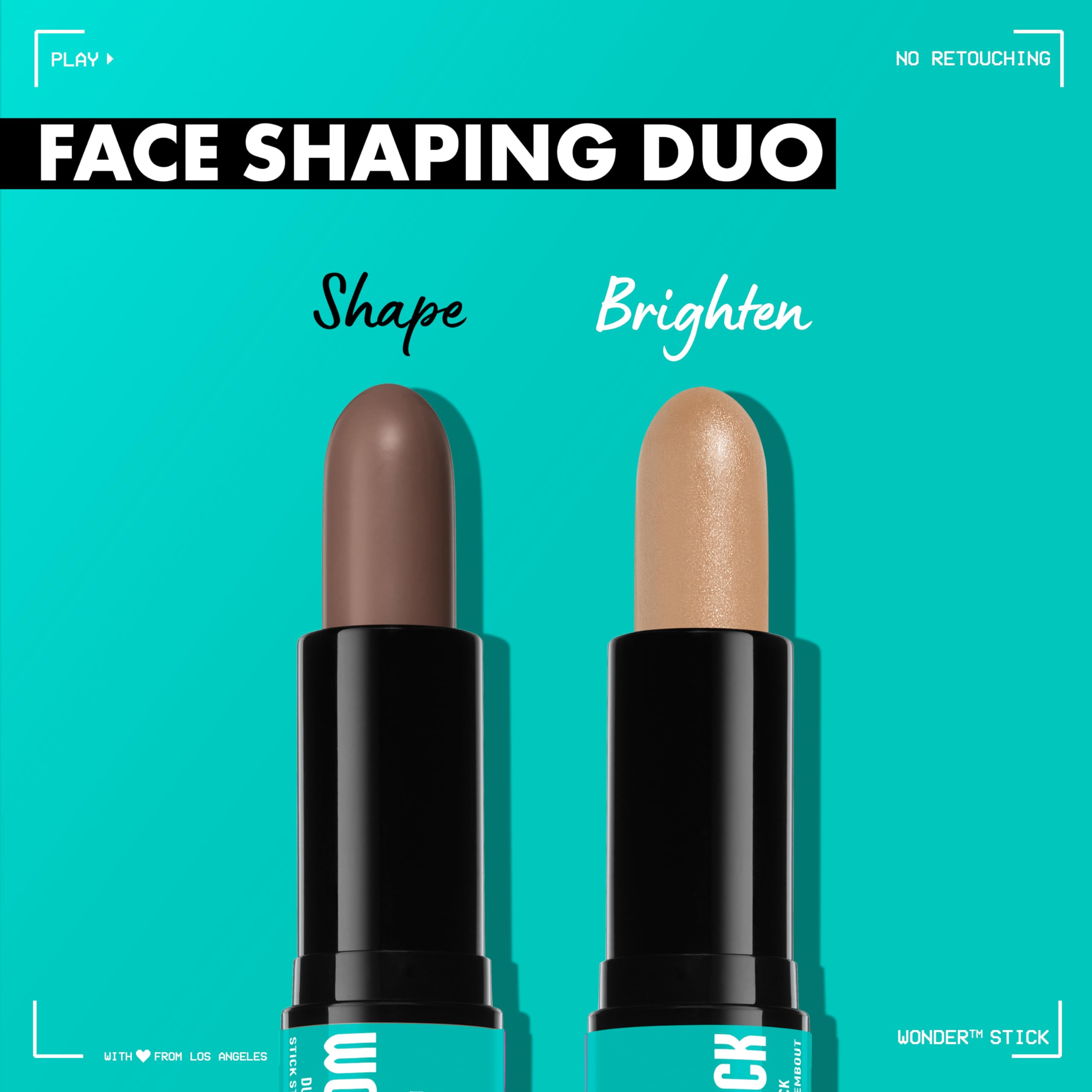 NYX PROFESSIONAL MAKEUP Wonder Stick, Face Shaping & Contouring Stick - Universal Light: 02 NEW Universal Light 0.28 Ounce (Pack of 1)