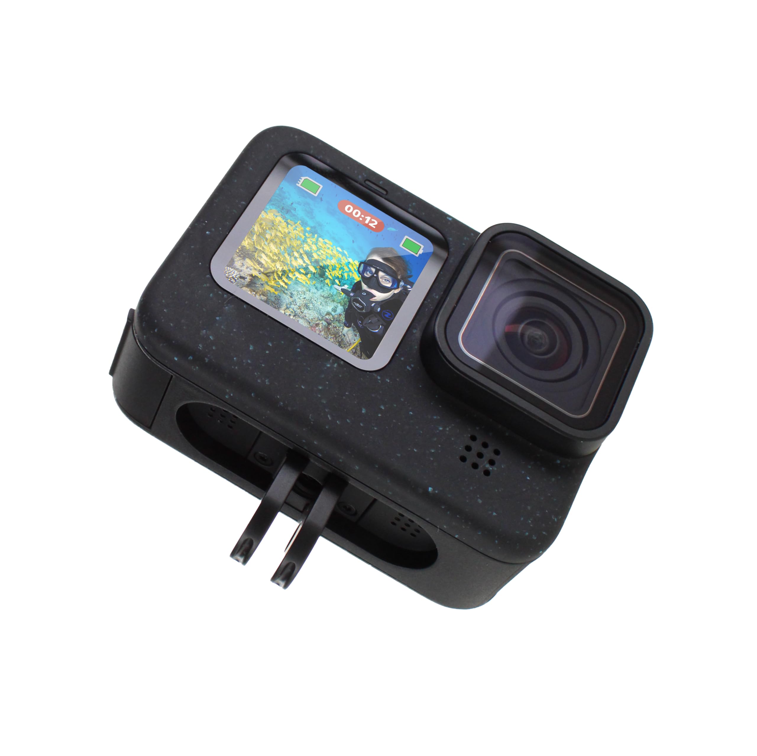 GoPro HERO12 (Hero 12) Black - Waterproof Action Camera with 5.3K HDR Video, 27MP Photos, 1/1.9" Image Sensor, Live Streaming, Webcam, Stabilization + 64GB Card & 50 Piece Accessory Kit - Bundle: GoPro HERO12 (Hero 12) Black - Waterproof Action Camera with 5.3K HDR Video, 27MP Photos, 1/1.9" Image Sensor, Live Streaming, Webcam, Stabilization + 64GB Card & 50 Piece Accessory Kit - Bundle