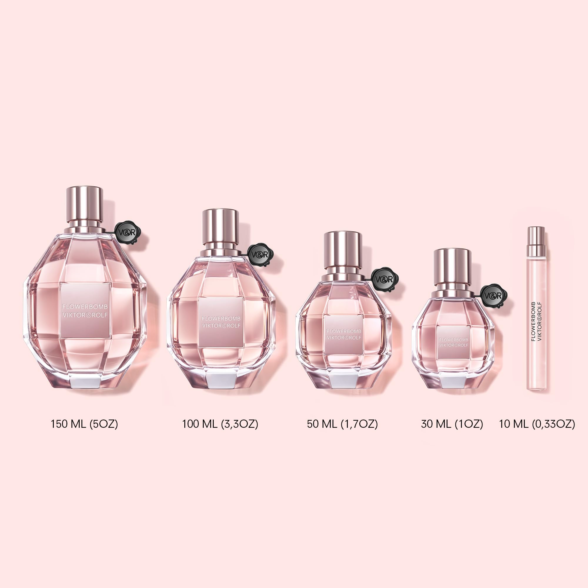 Viktor&Rolf - Flowerbomb Eau de Parfum - Women's Perfume - Floral & Woody - With Notes of Vanilla, Jasmine, & Rose: 3.4 Fl Oz
