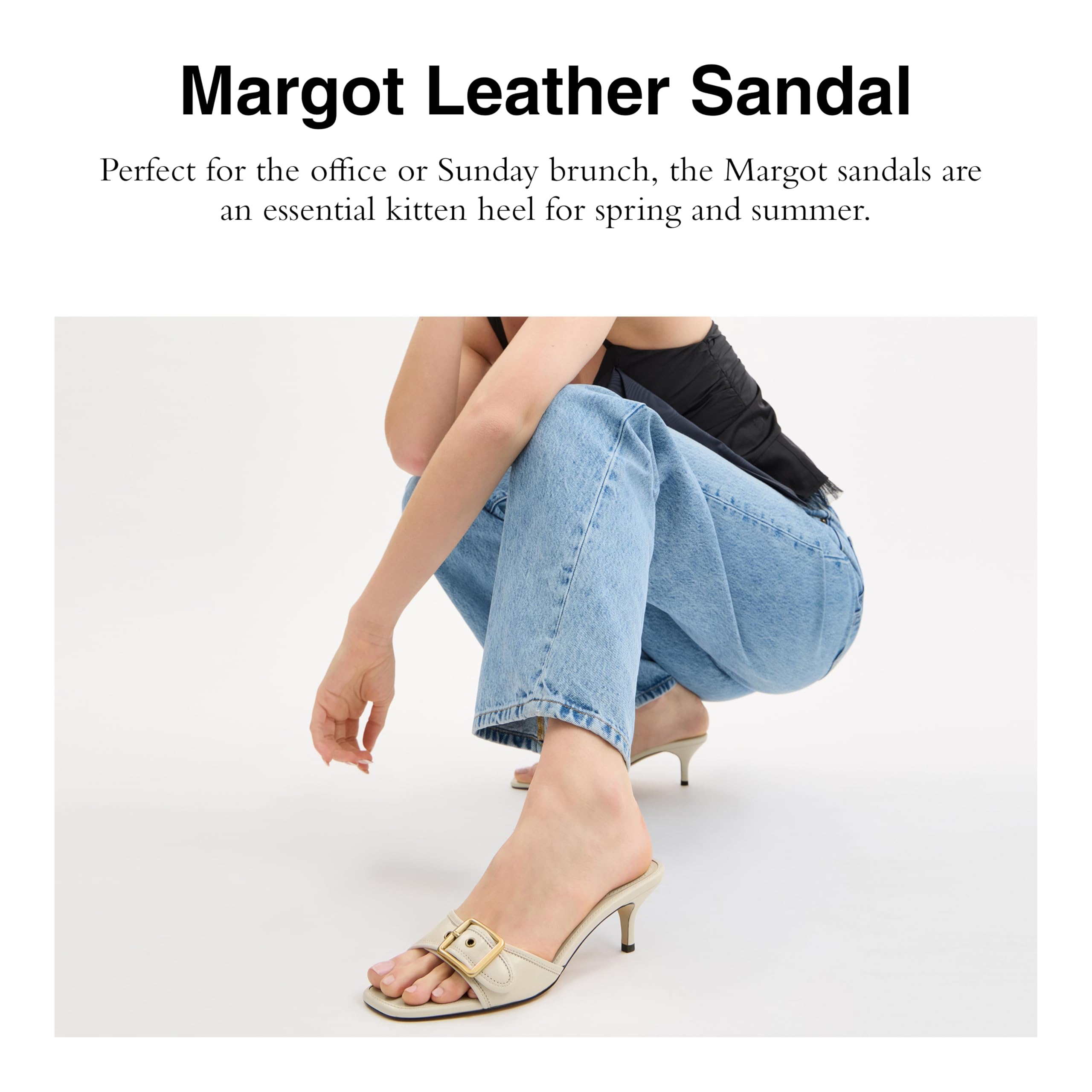 Coach Women's Margot Sandal Platform: 9.5 Chalk
