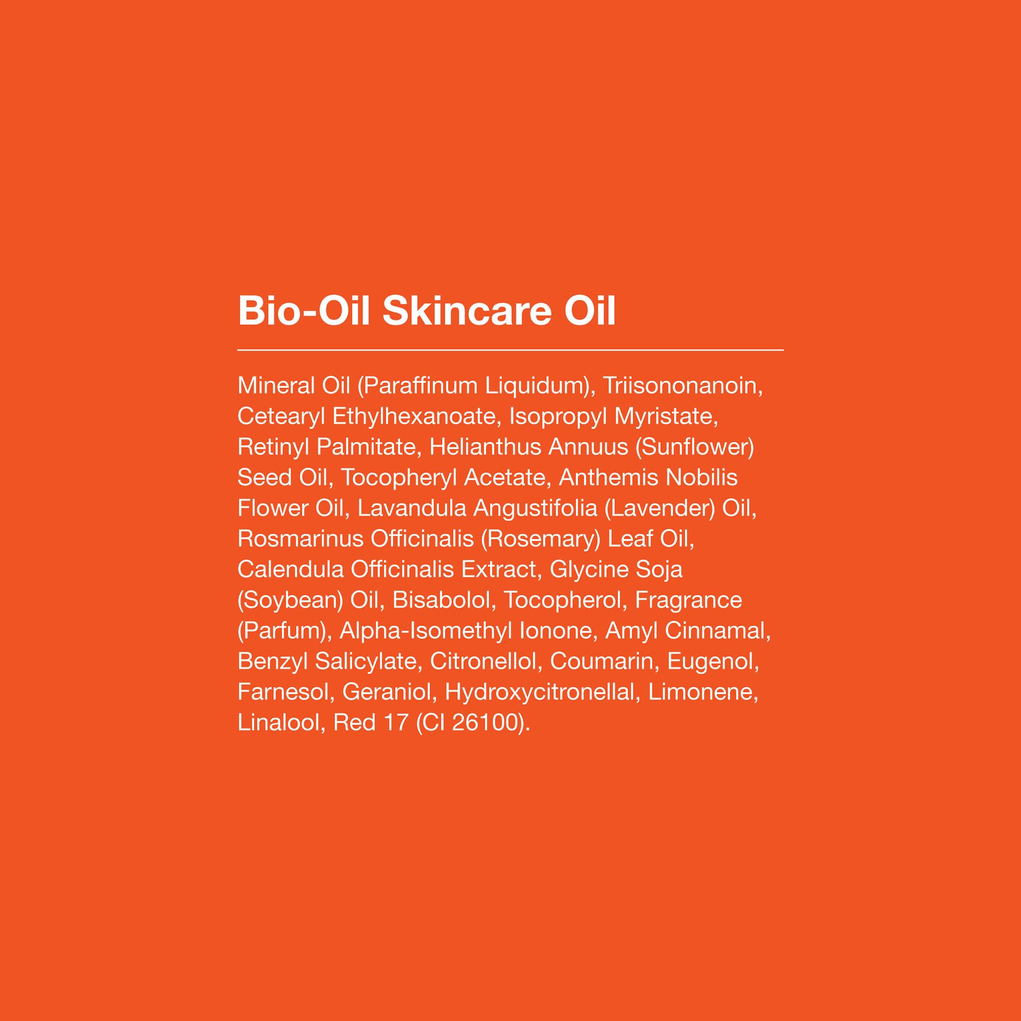 Bio-Oil Skincare Body Oil Serum for Scars and Stretch Marks, Face and Body Moisturizer with Vitamin E & A for Sensitive Dry Skin, Dermatologist Recommended, Non-Comedogenic, 4.2 Oz