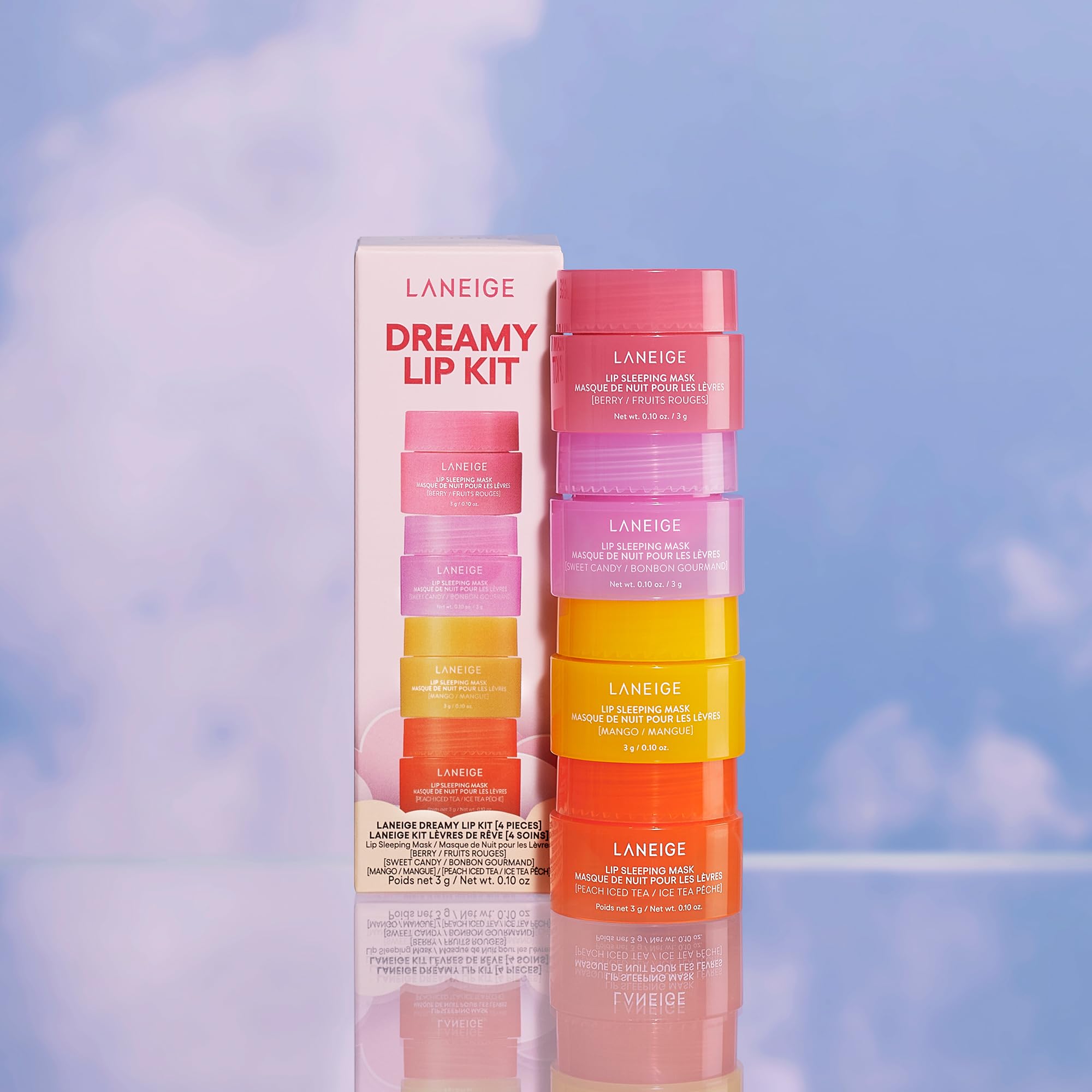 LANEIGE Lip Sleeping Mask: Nourishing Overnight Lip Treatment with Vitamin C, Shea & Murumuru Butter for Hydrating Dry, Flaky Lips: Dreamy Lip Kit